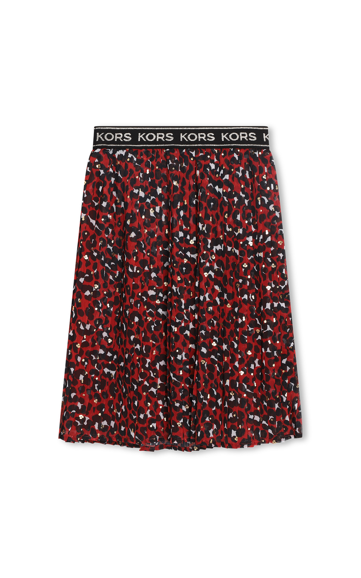 Falda roja estampada michael kors outlet madrid las rozas village