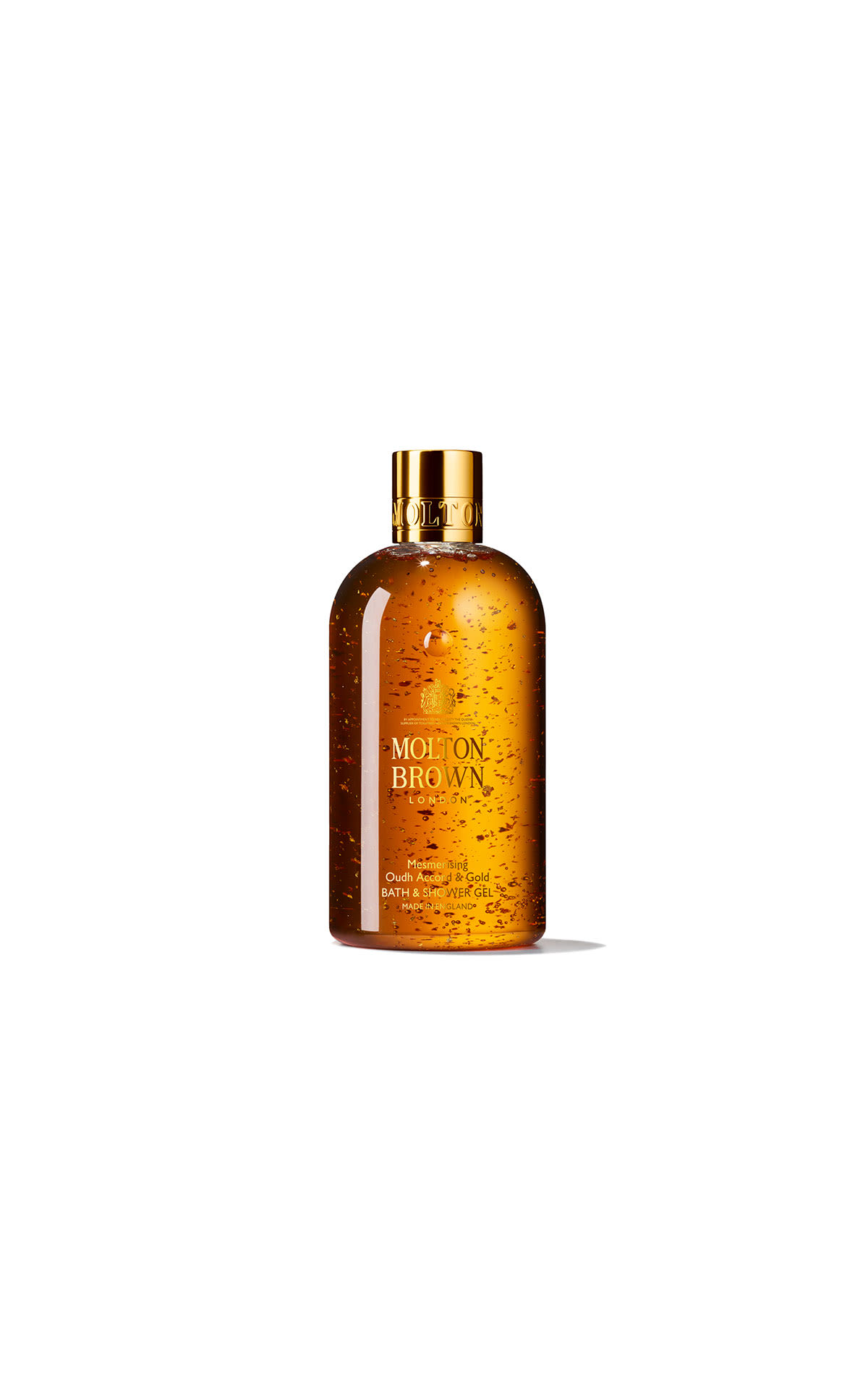 Molton Brown Oudh accord and gold body wash from Bicester Village
