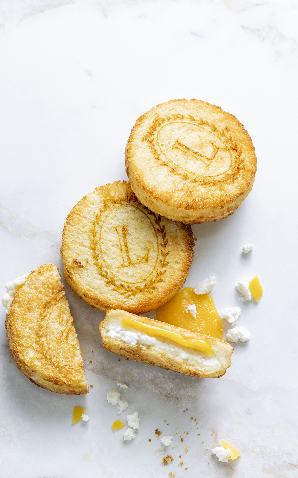 Ladurée Croque cheddar goat cheese La Vallée Village