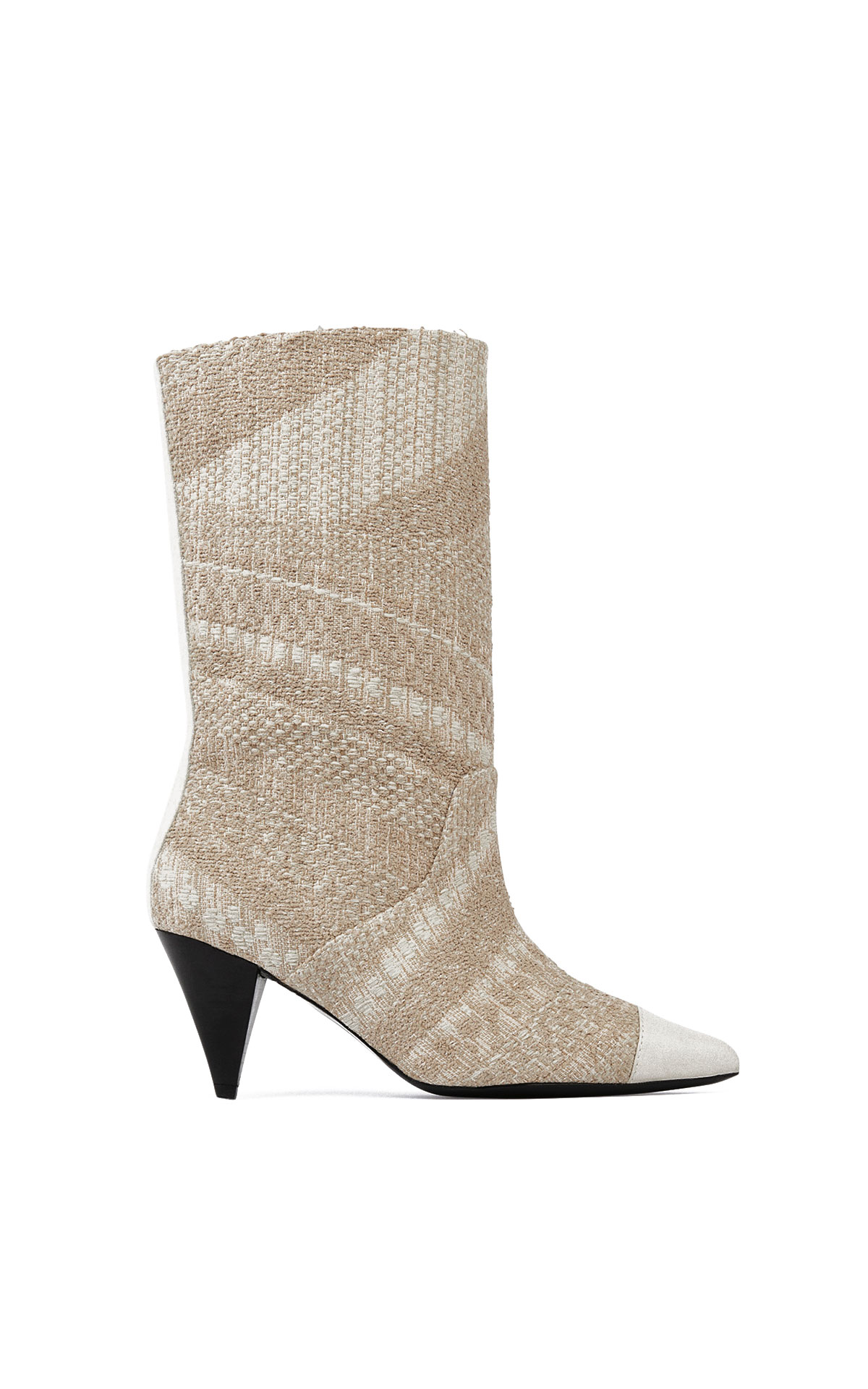 Suede boot with stiletto heel and toe IRO Paris