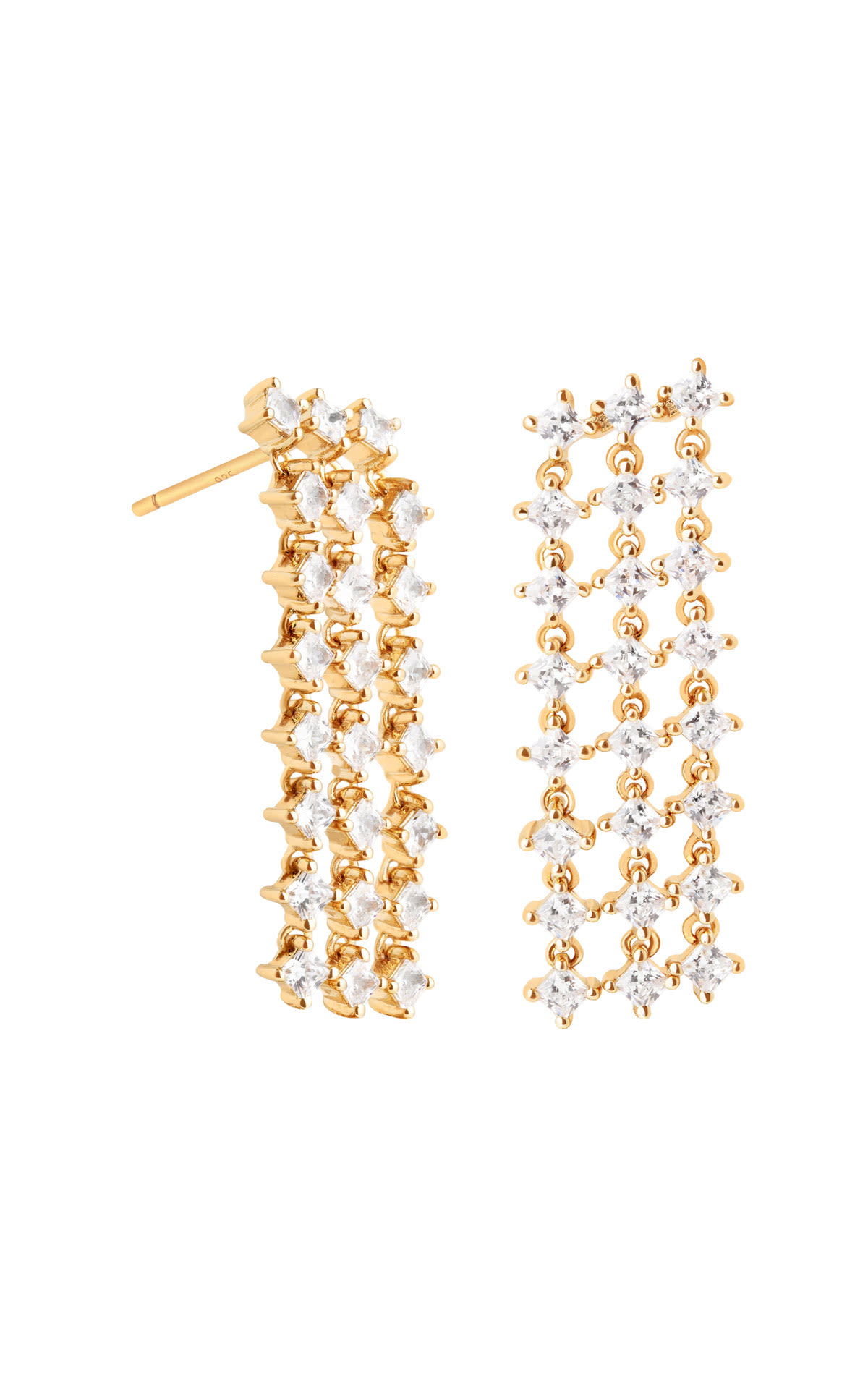 Astrid & Miyu Cosmic drop earrings from Bicester Village