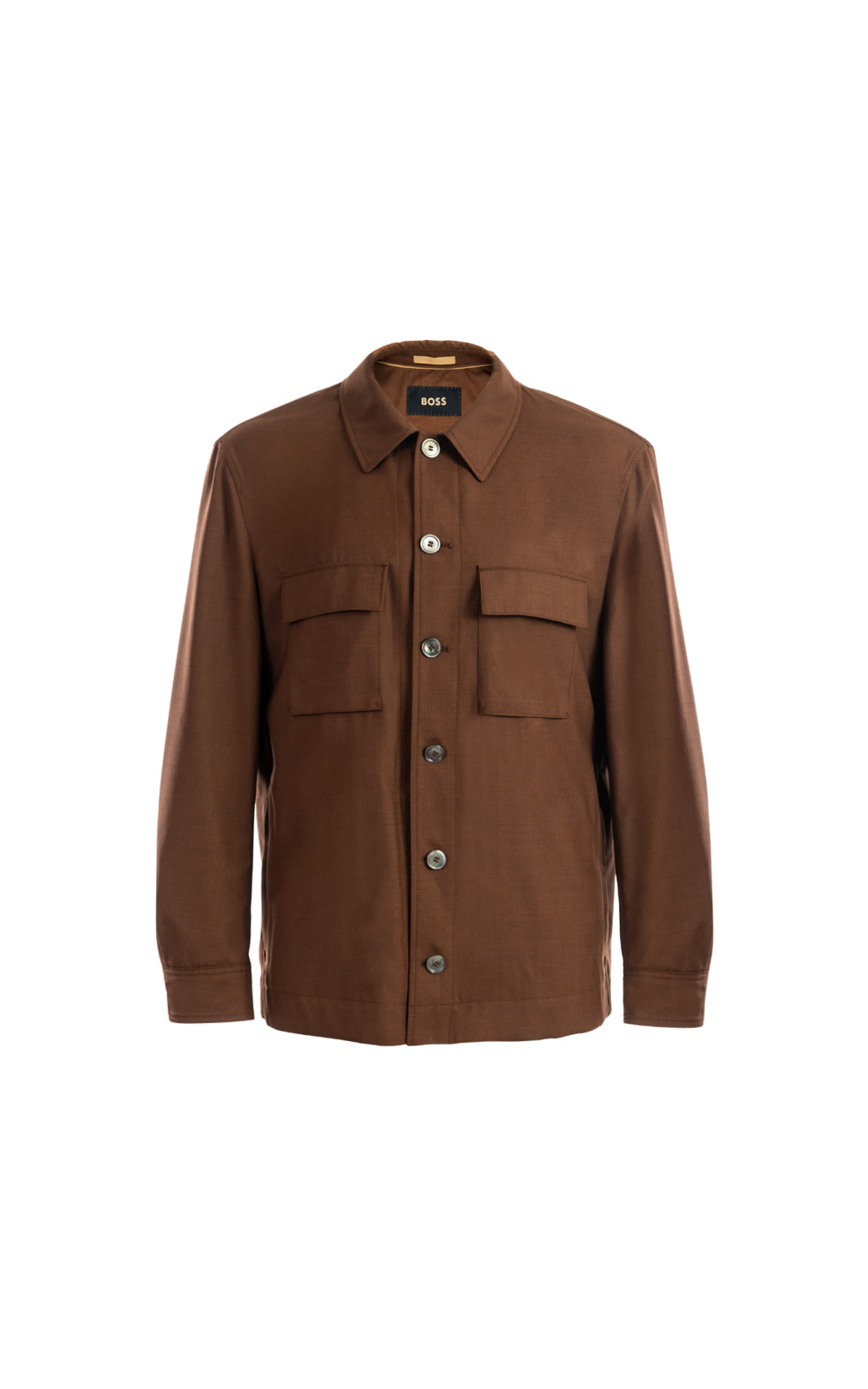 BOSS brown shirt jacket
