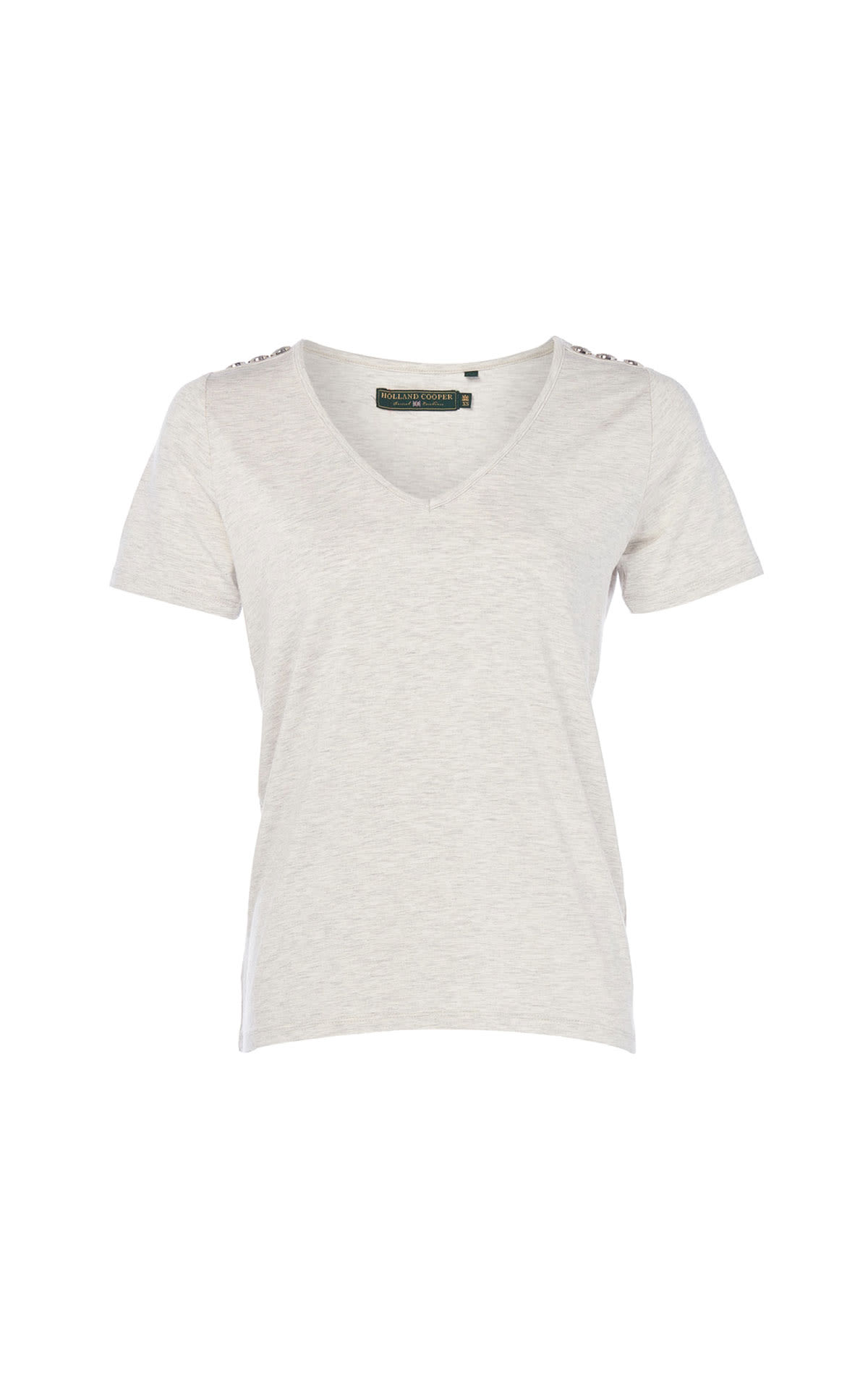 Holland Cooper Relax fit vee neck tee from Bicester Village