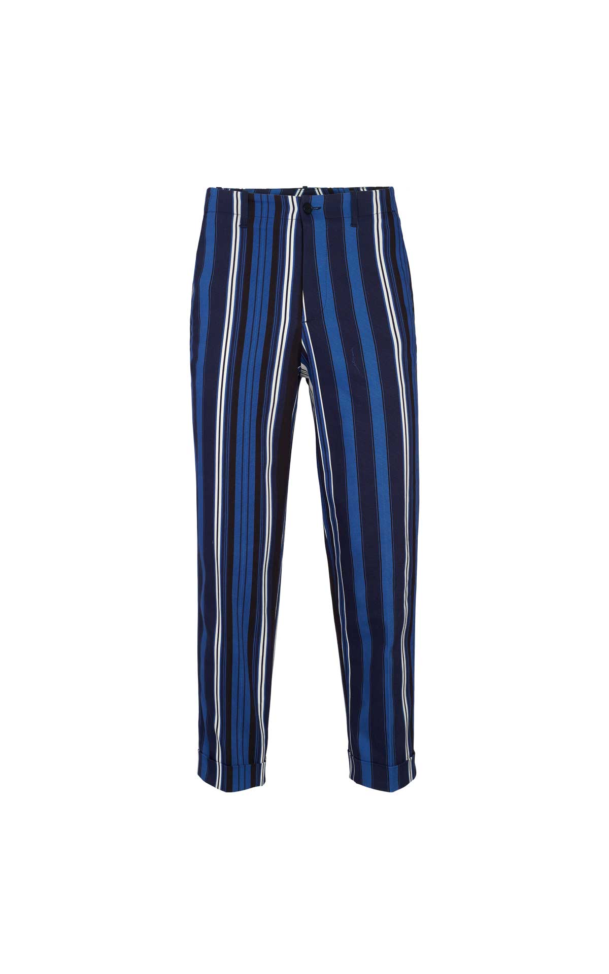 Blue Striped Suit Pants etro outlet madrid las rozas village