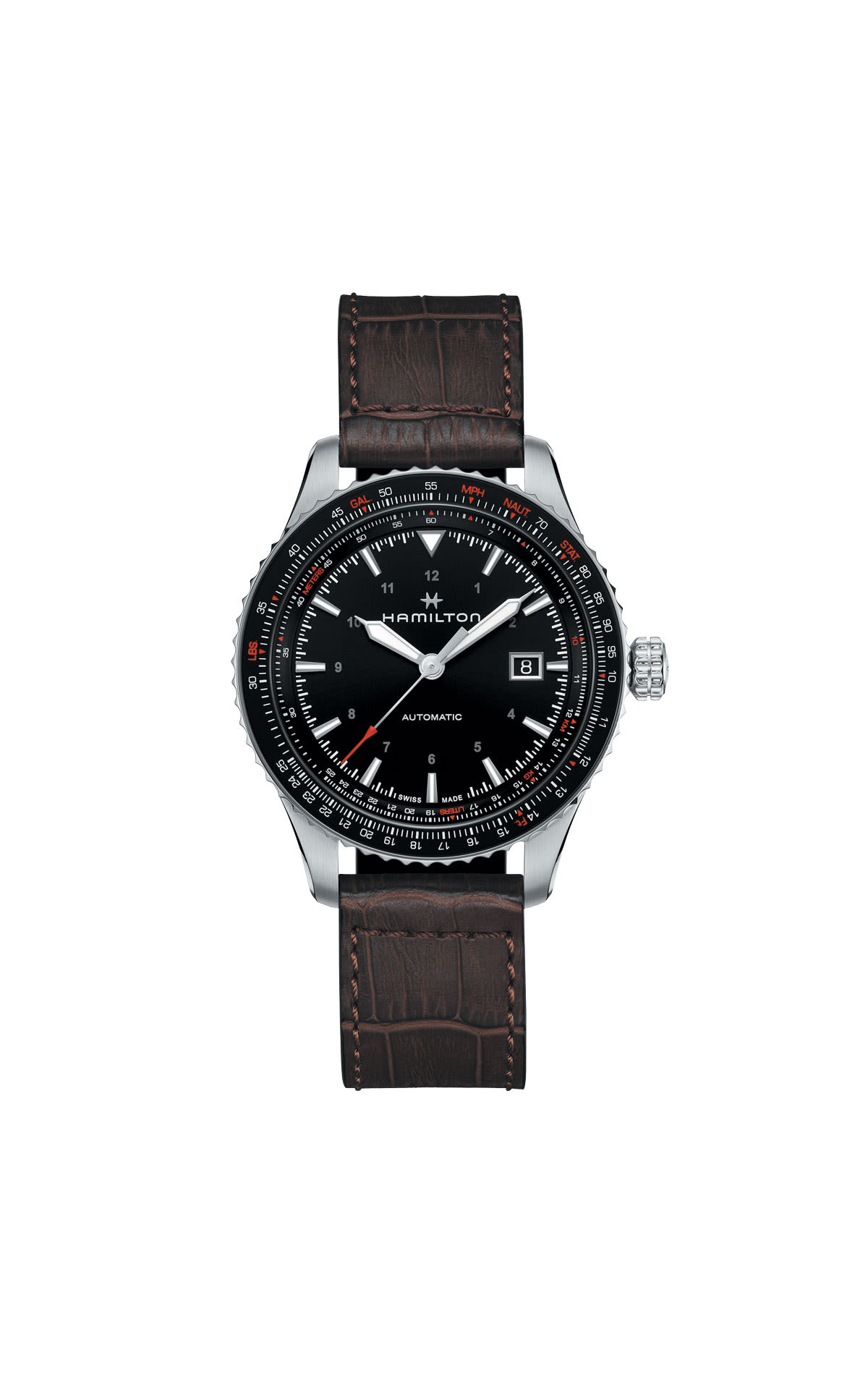 Hour Passion H76615530 Khaki Aviation Auto 42mm from Bicester Village