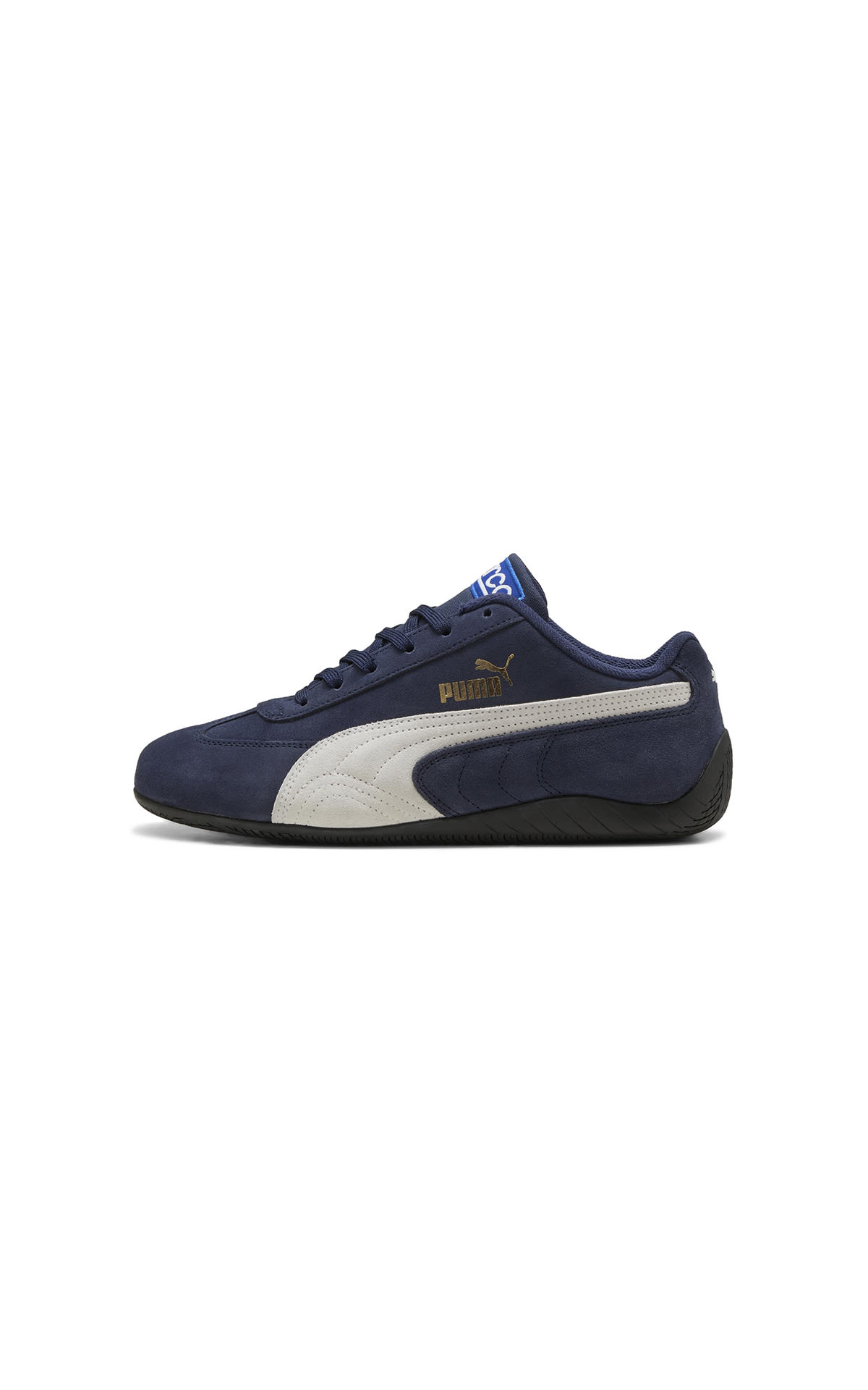 Puma scarpe blu scamosciate