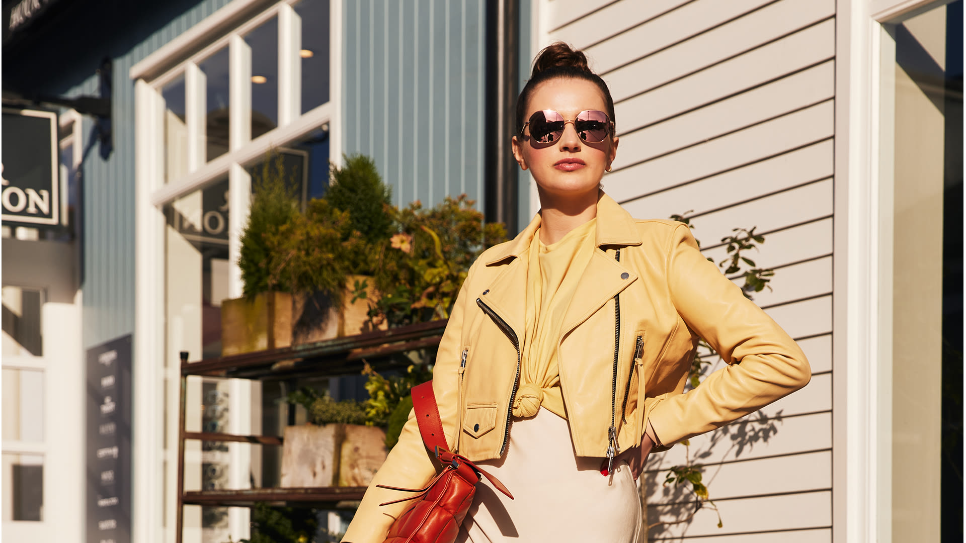 Model with Sunglasses