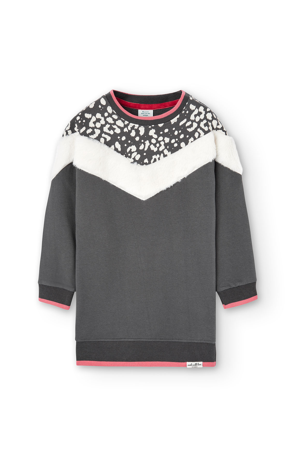 Grey sweater Boboli outlet barcleona la roca village