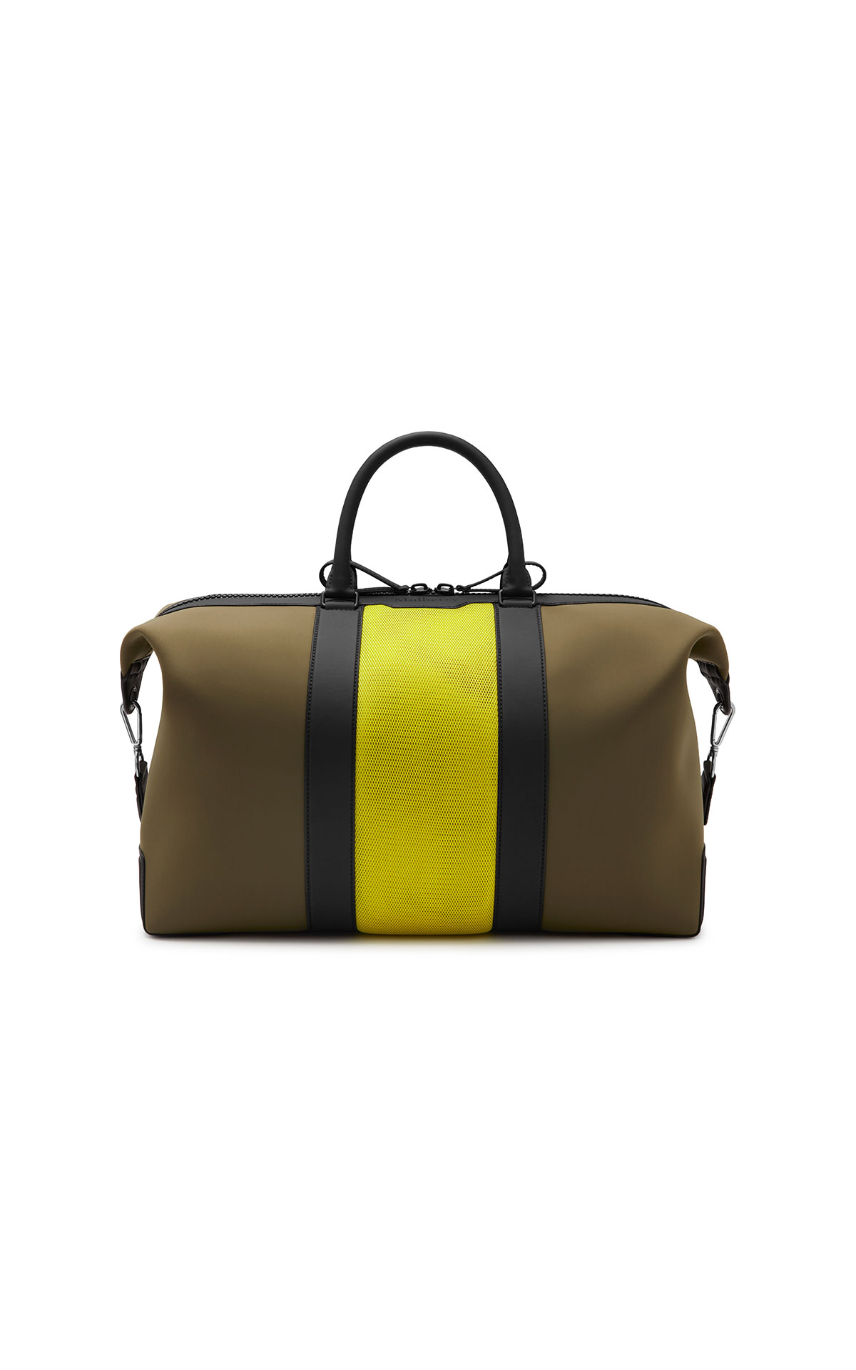 Mulberry Striped weekender bag from Bicester Village