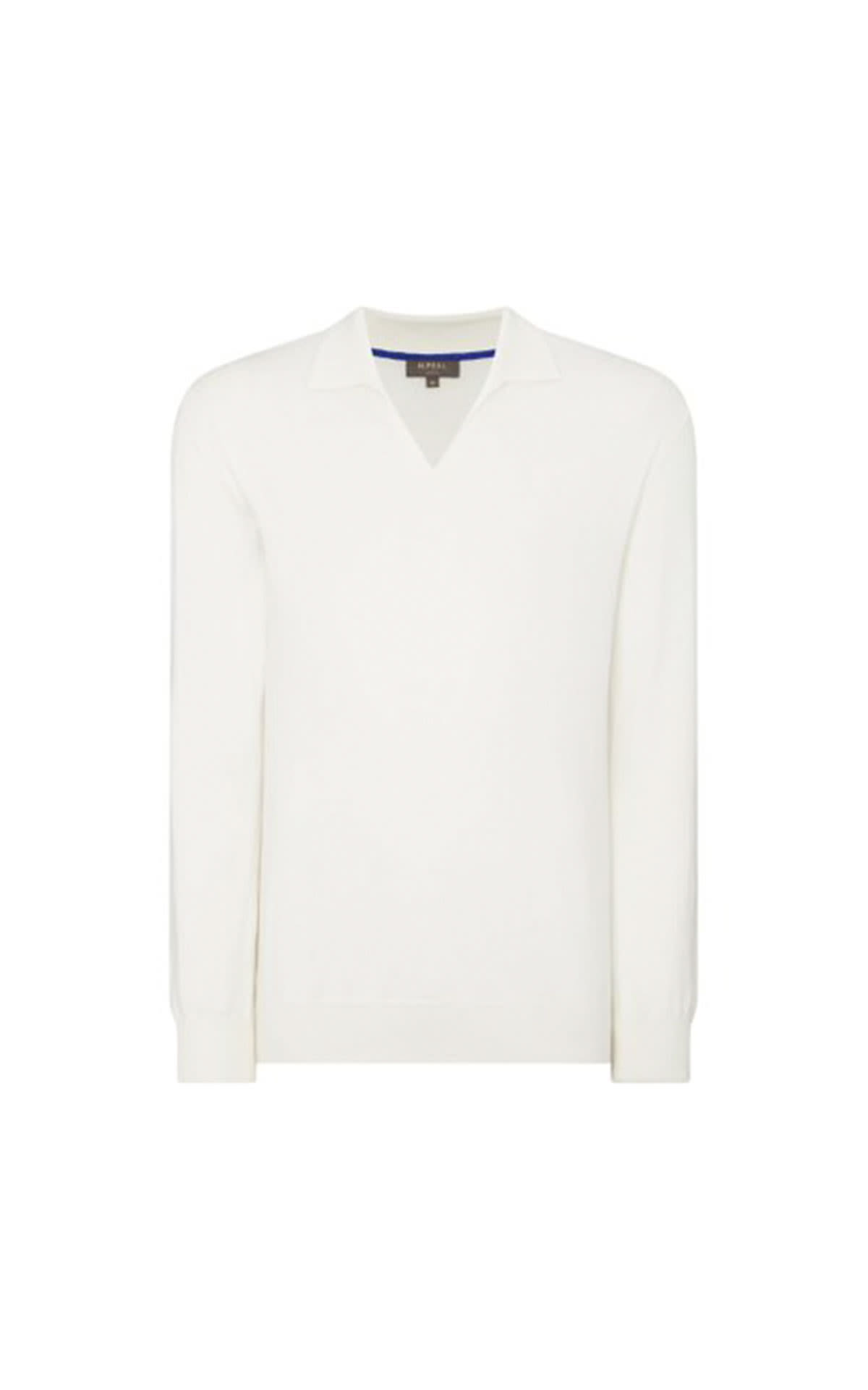 N.Peal Polo neck sweater new ivory from Bicester Village
