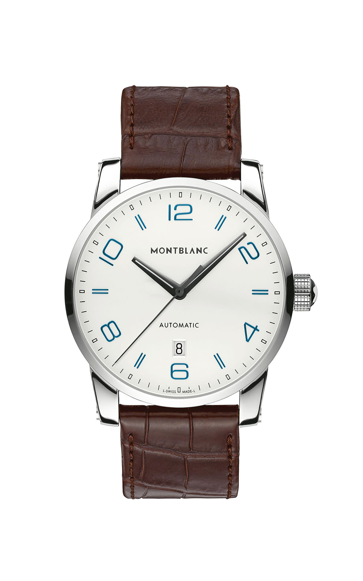 Watch with leather strap Montblanc