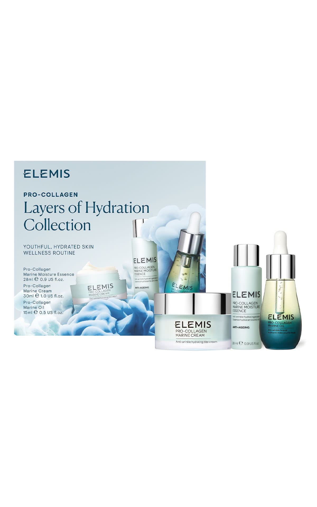 ELEMIS Pro-Collagen Layers of hydration collection from Bicester Village