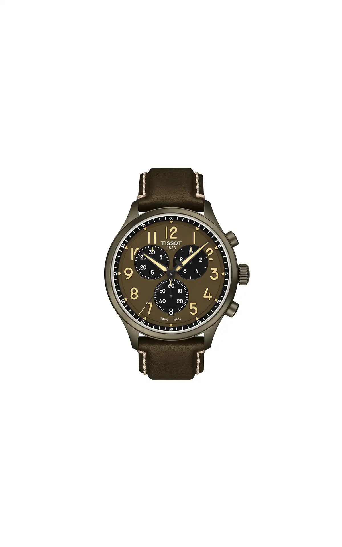 Tissot men khaki Chrono XL watch La Vallée Village