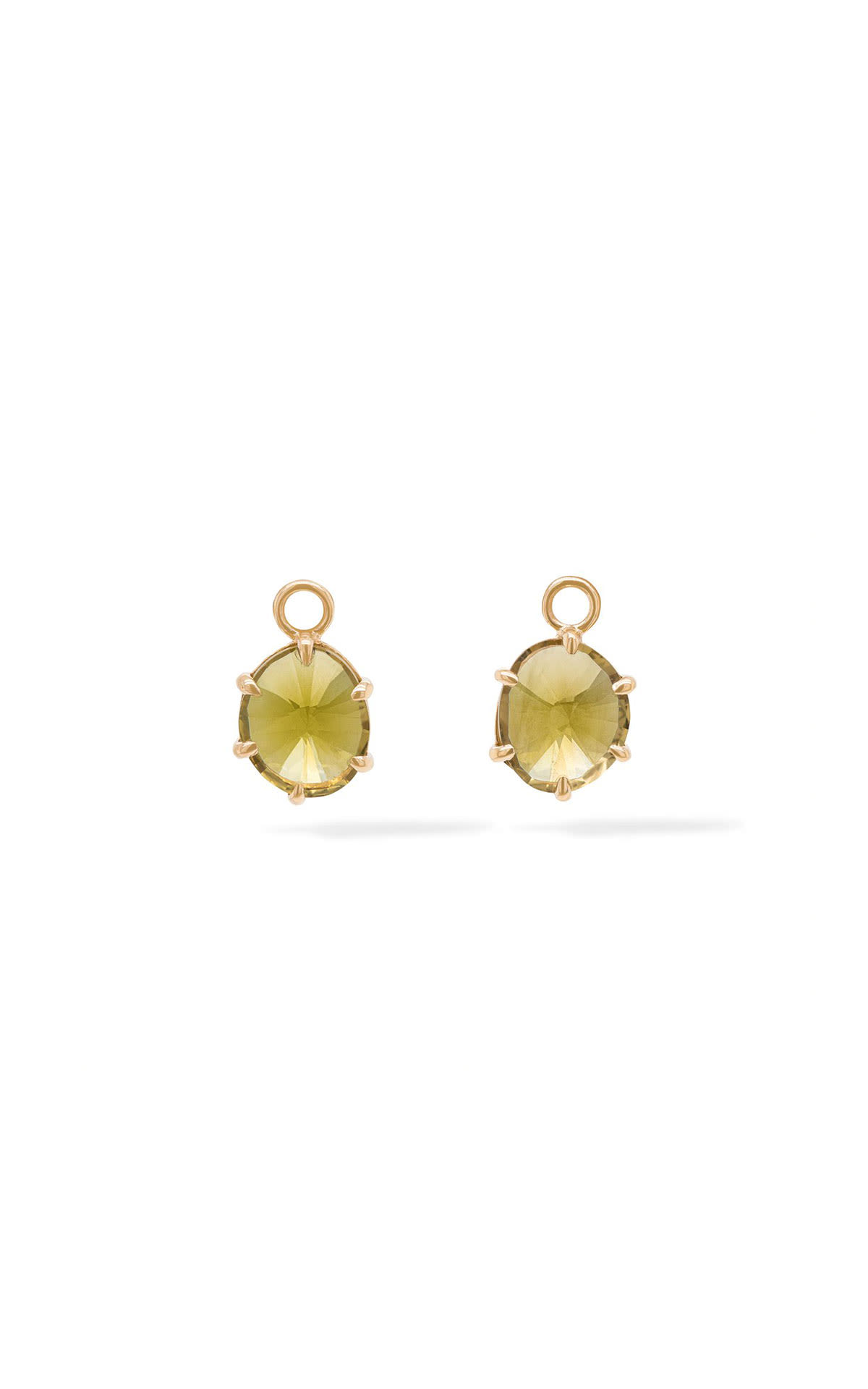 Annoushka Olive quartz large earring drops from Bicester Village