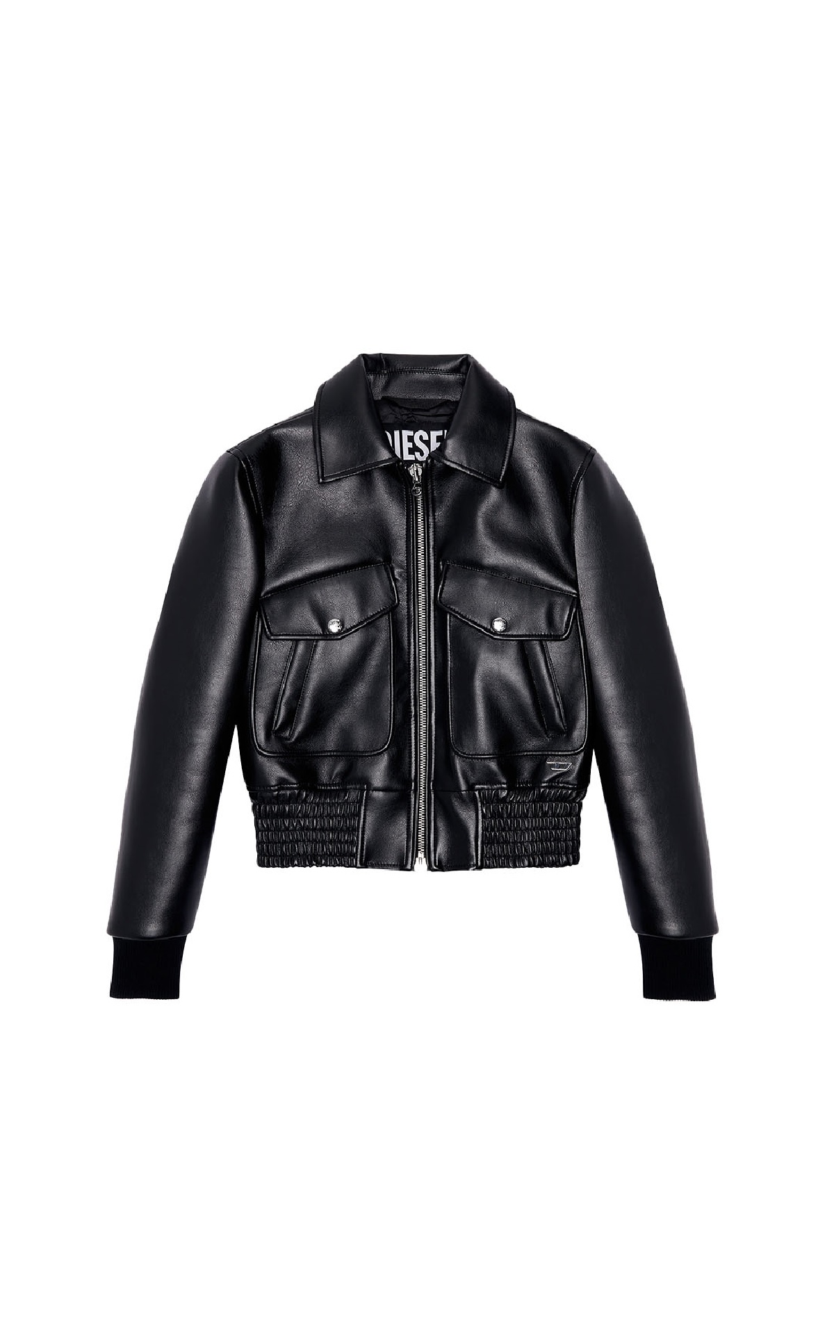 Black leather jacket Diesel