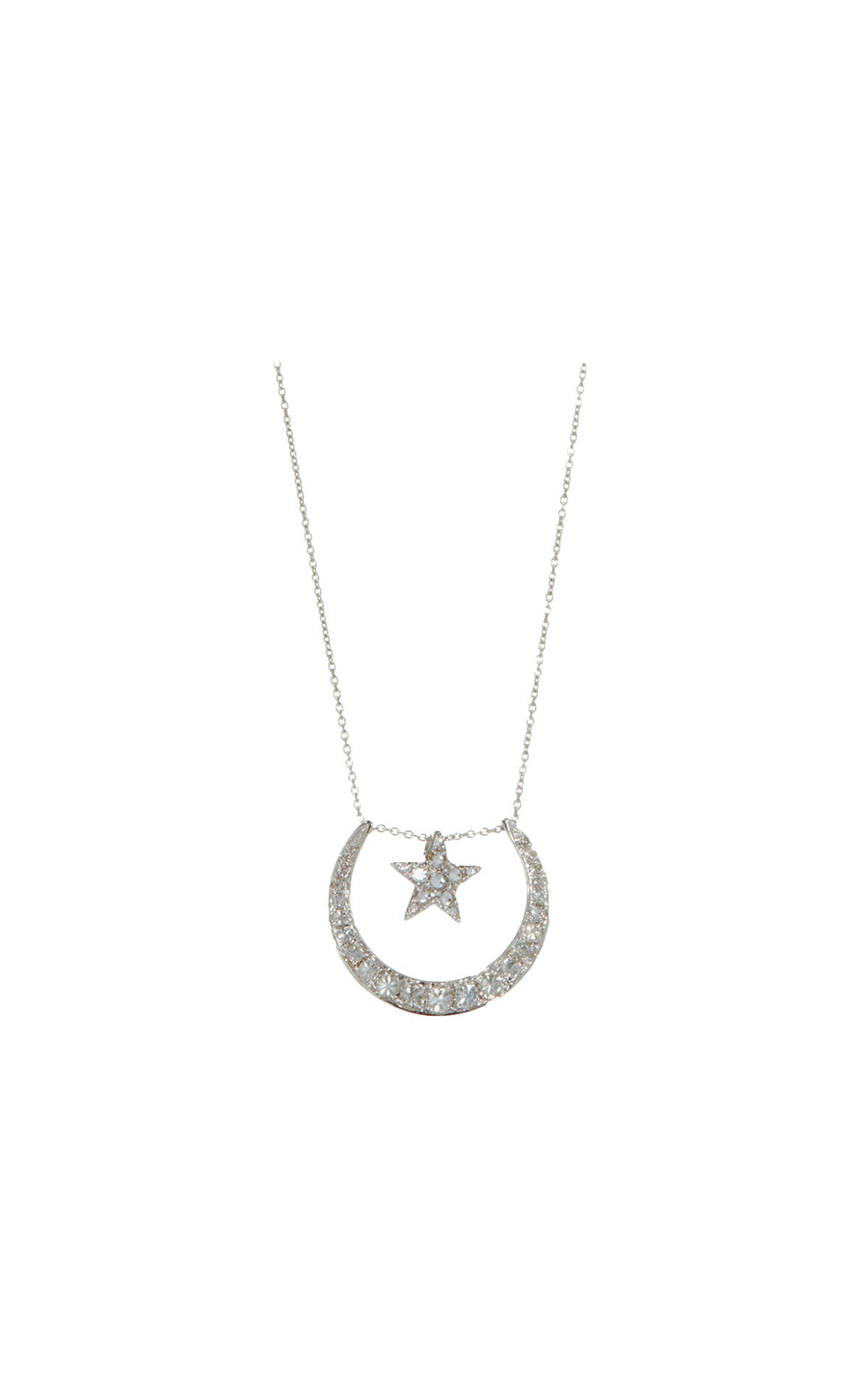 Annoushka Luna love diamond necklace from Bicester Village