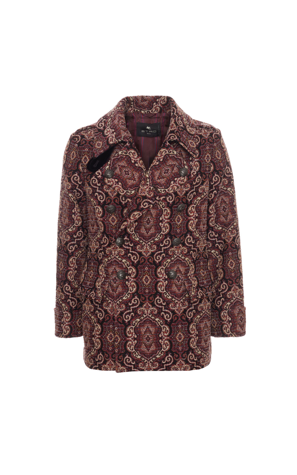 Etro Outerwear printed jacket from Bicester Village