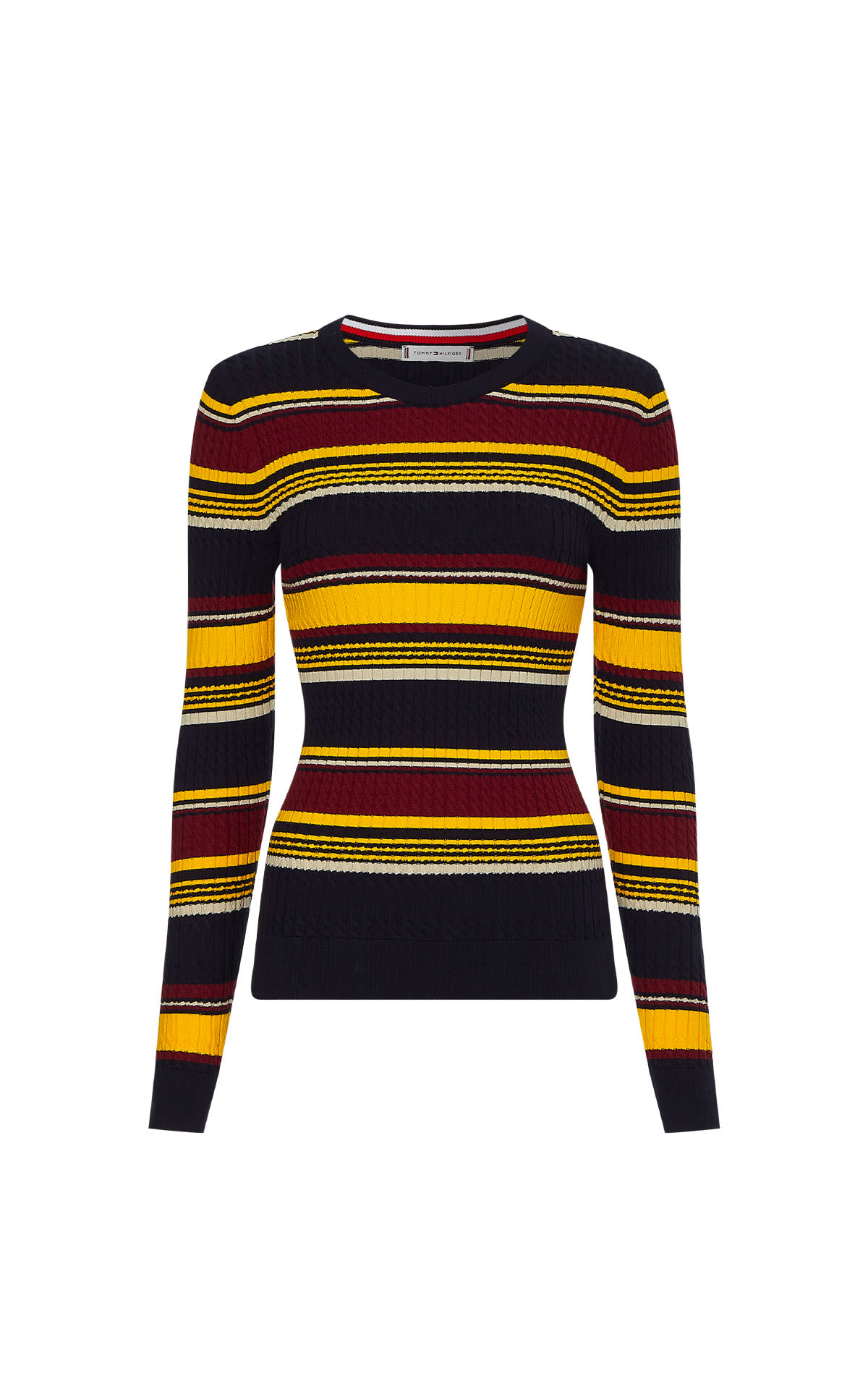 Maglione a  righe multicolore Tommy Hilfiger