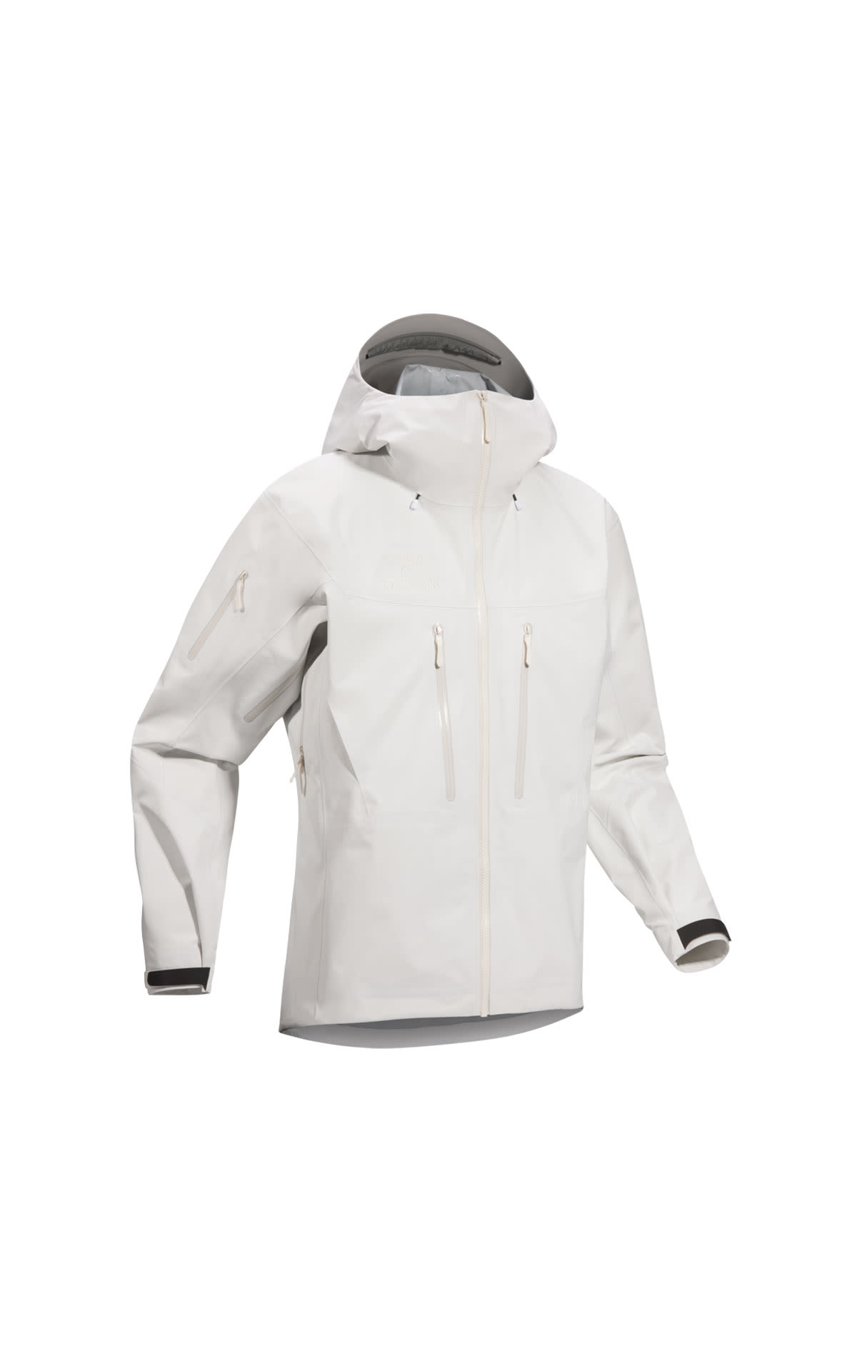 Arc'teryx Alpha sv jacket whiteout from Bicester Village