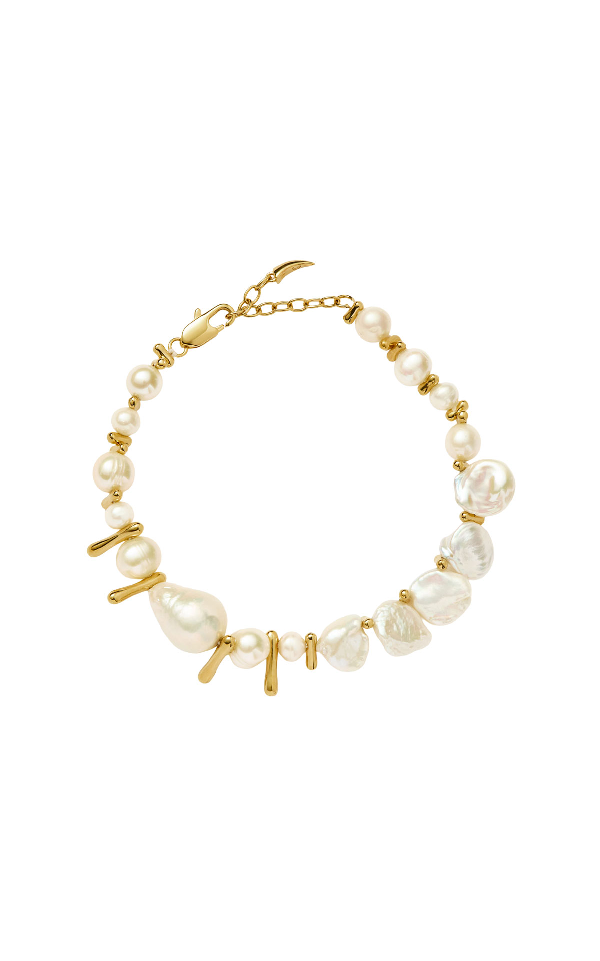 Missoma Mixed Pearl Statement Beaded Bracelet from Bicester Village