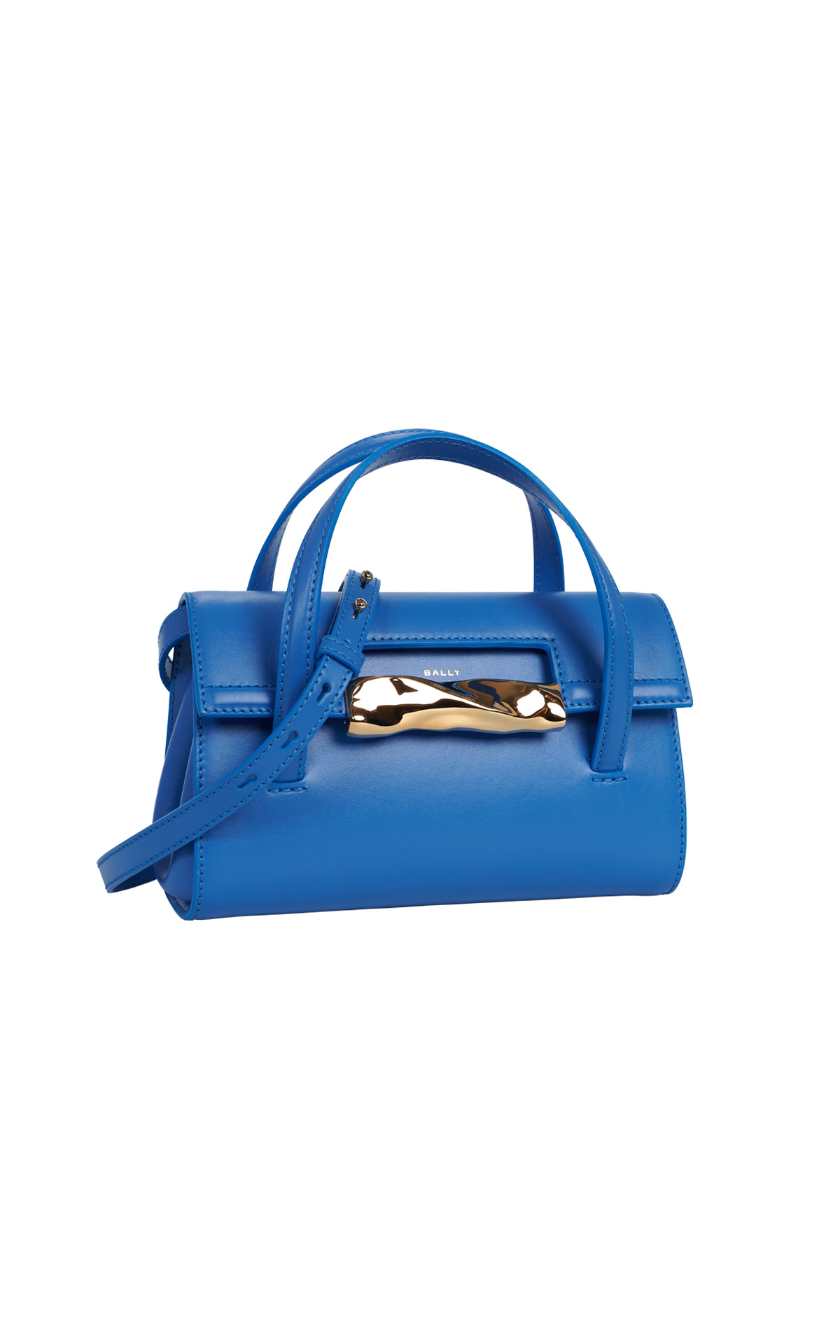 Blue hand bag Bally outlet madrid las rozas village
