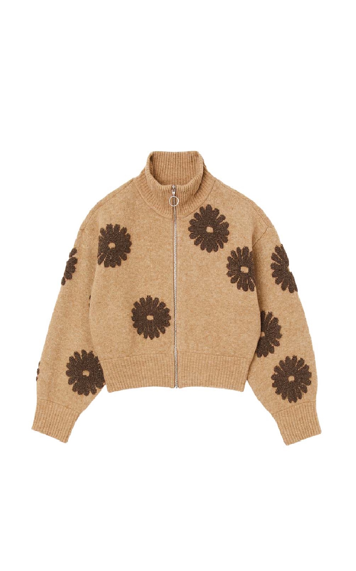 Crop knit sweater Sandro