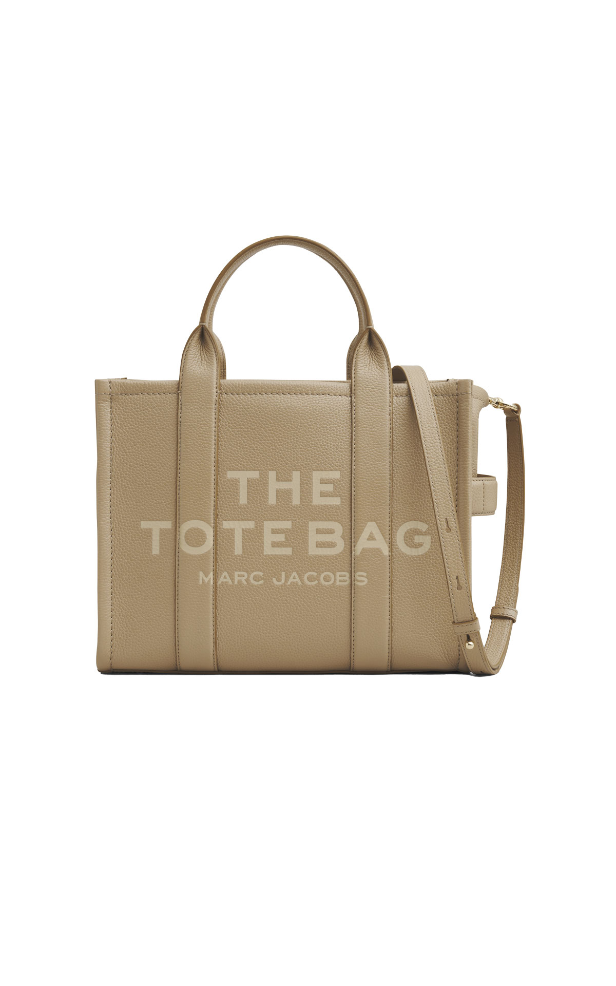 Marc Jacobs The leather medium tote bag in caramel from Bicester Village