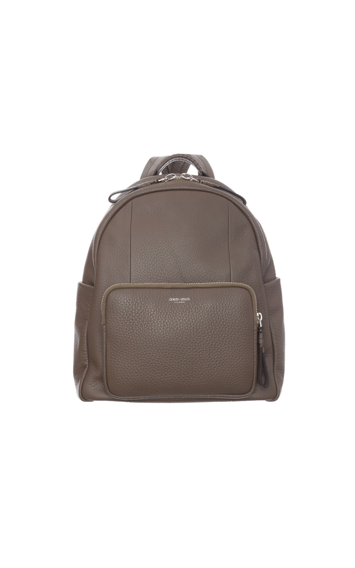 Armani Grainy leather backpack from Bicester Village
