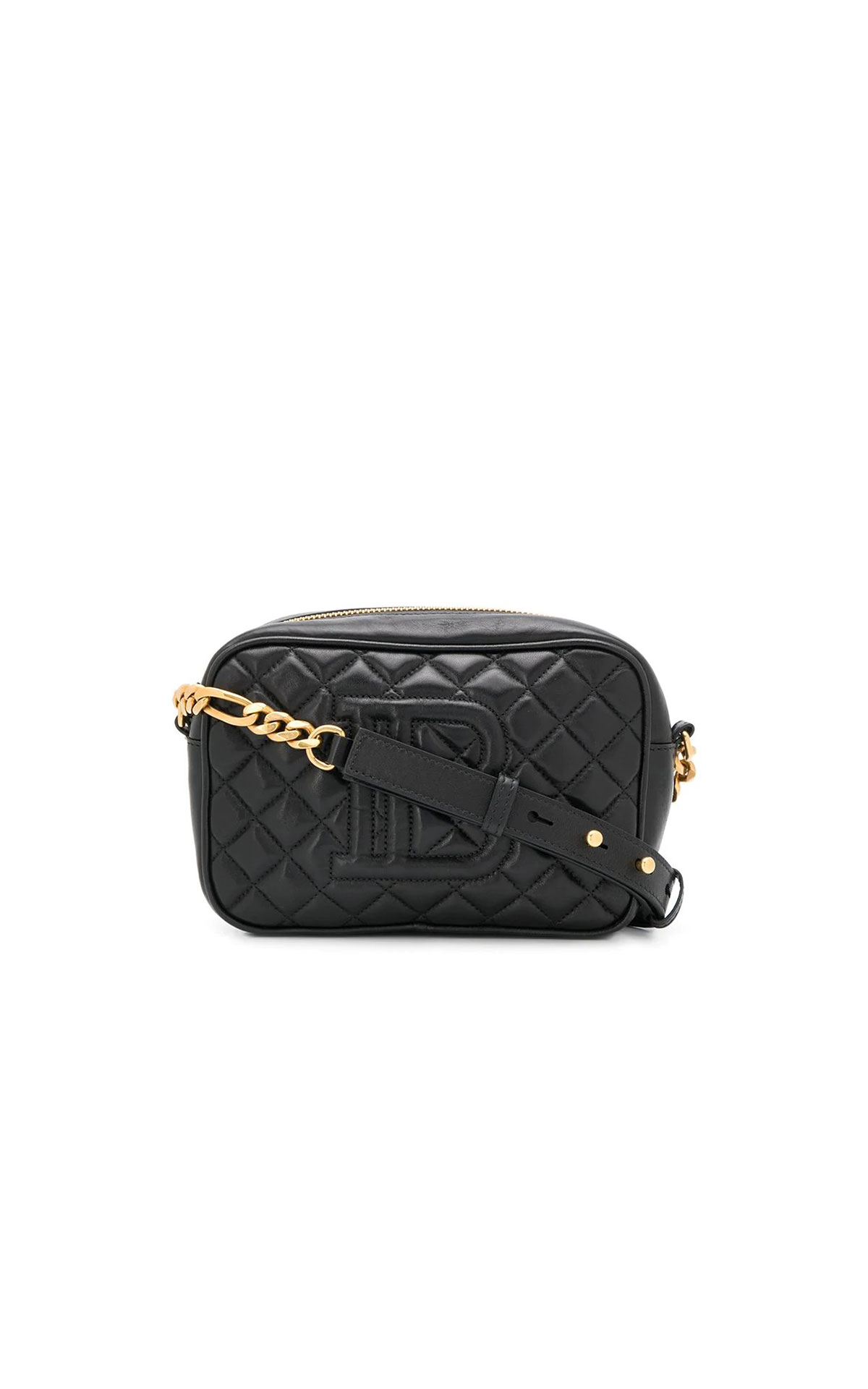Balmain B Camera quilted crossbody bag from Bicester Village