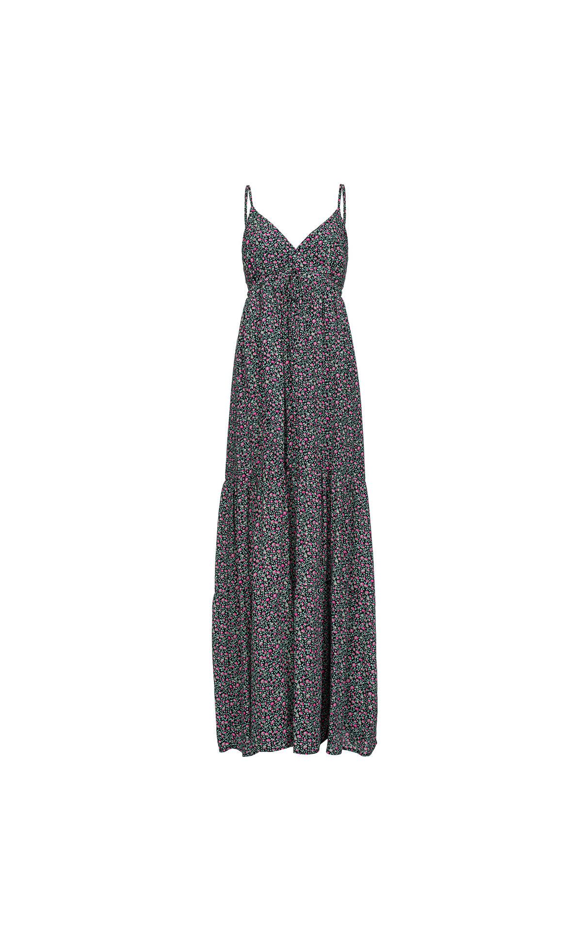 Long microflower dress