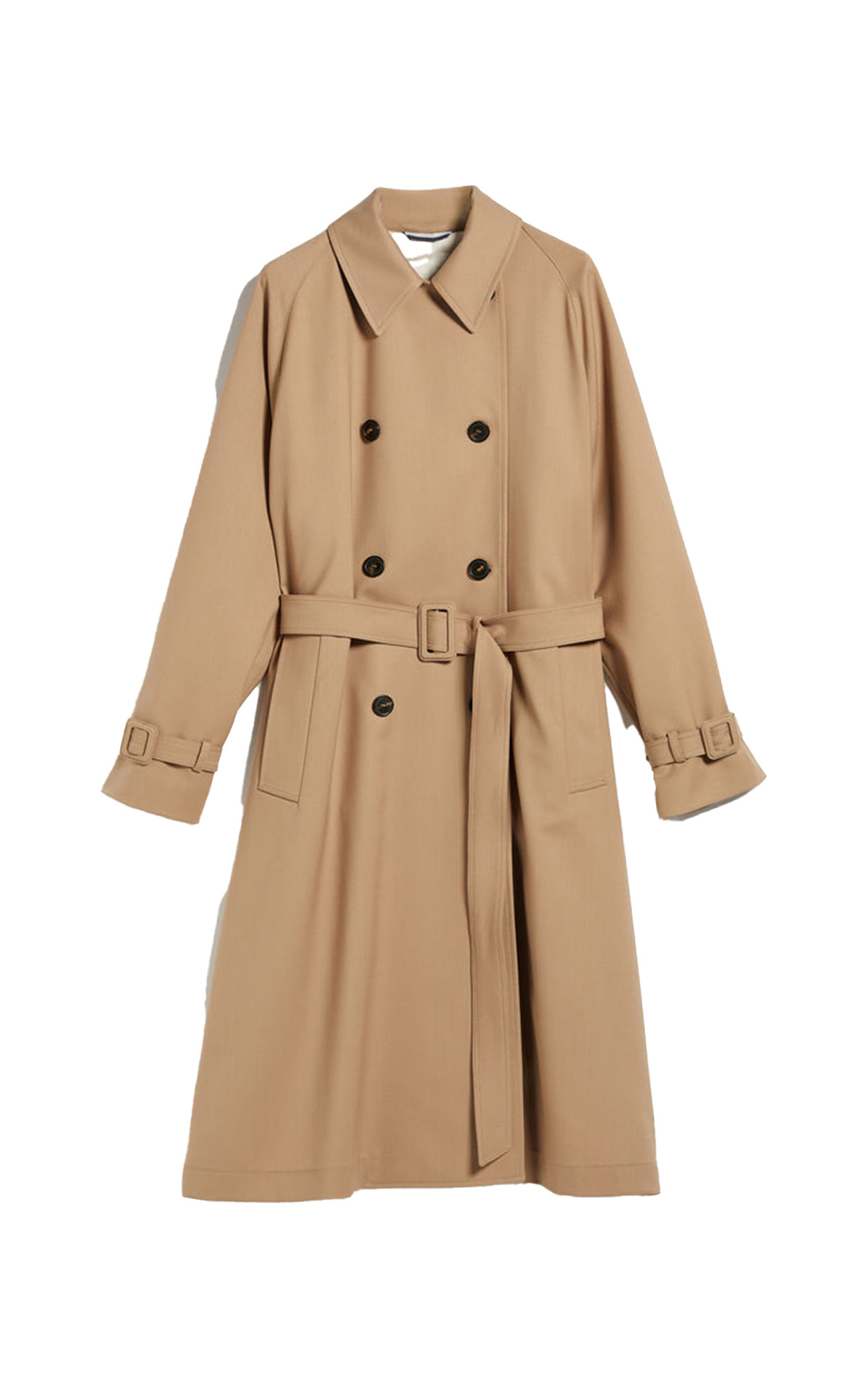 Water-resistant double-breasted trench coat  Max Mara outlet barcleona la roca village