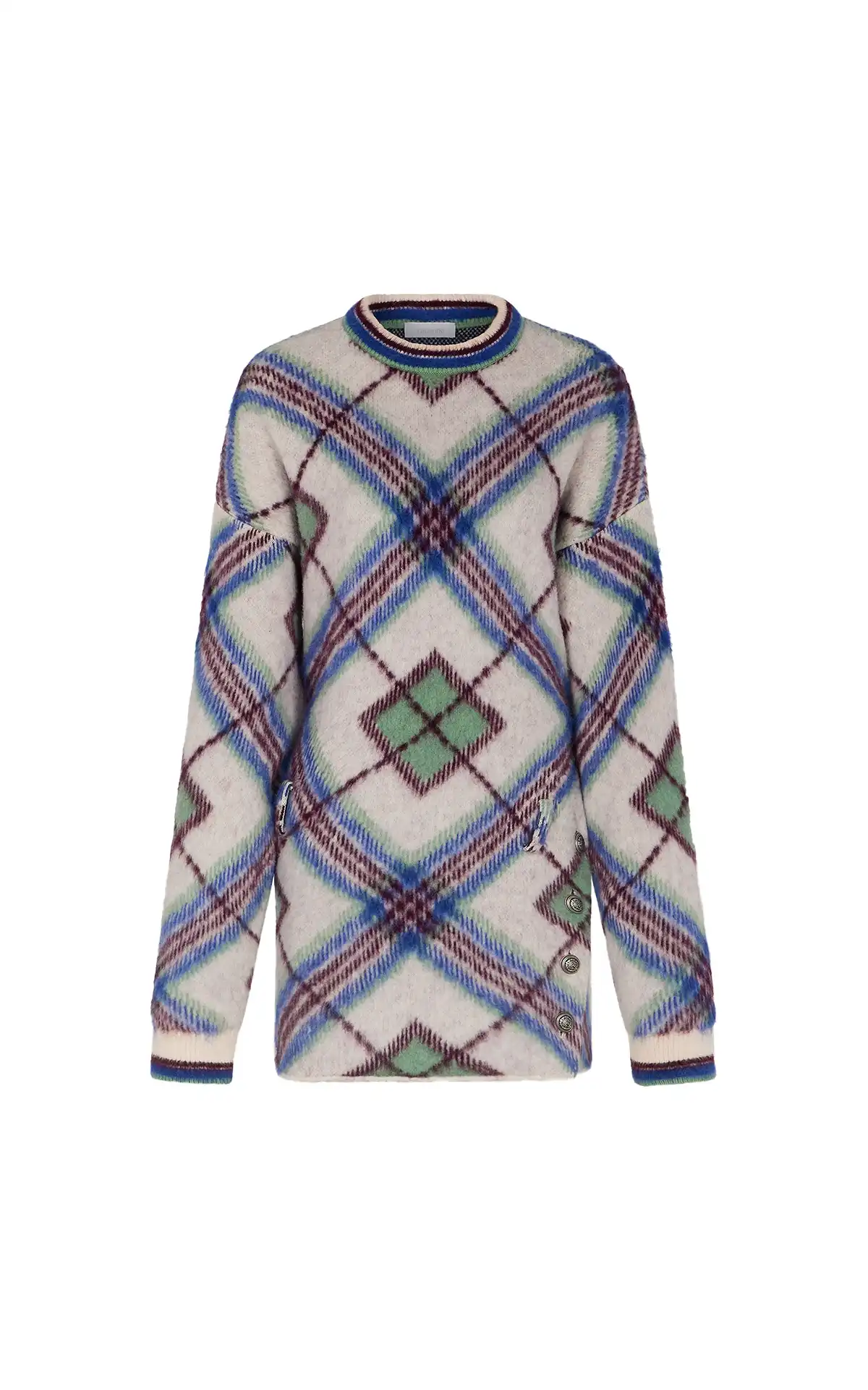 Rabanne Printed wool dress La Vallée Village