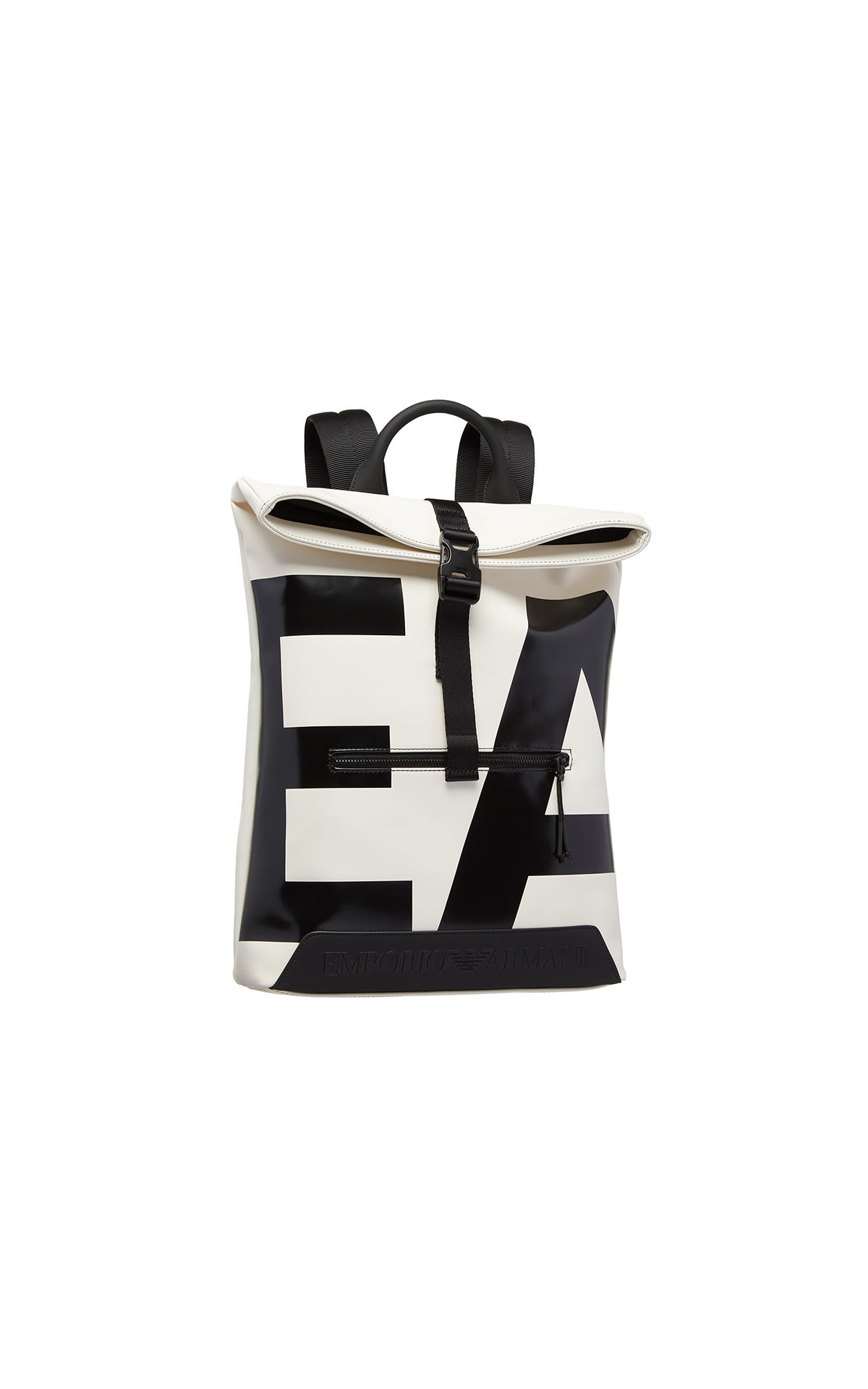 Armani two-tone backpack men