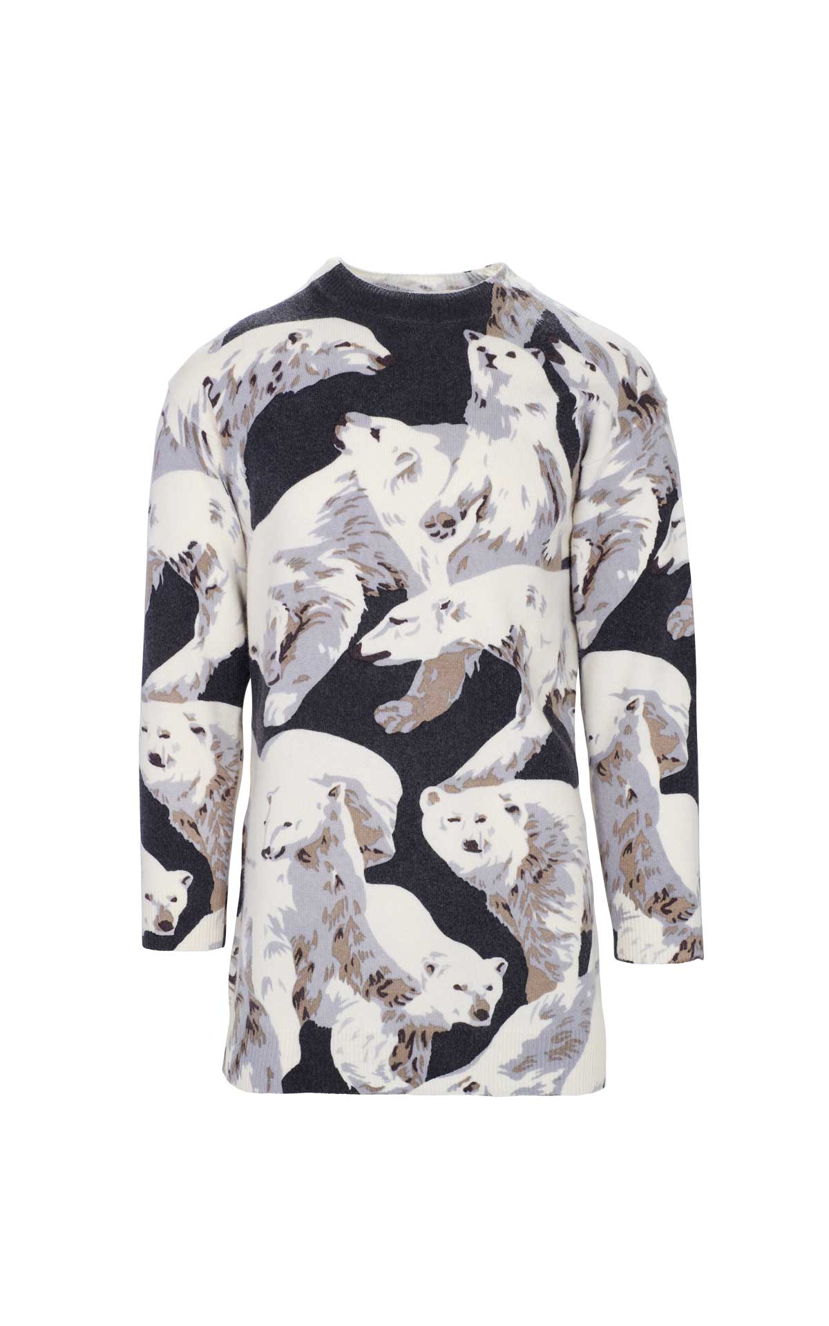 Knitted sweater with polar bear motif Kenzo