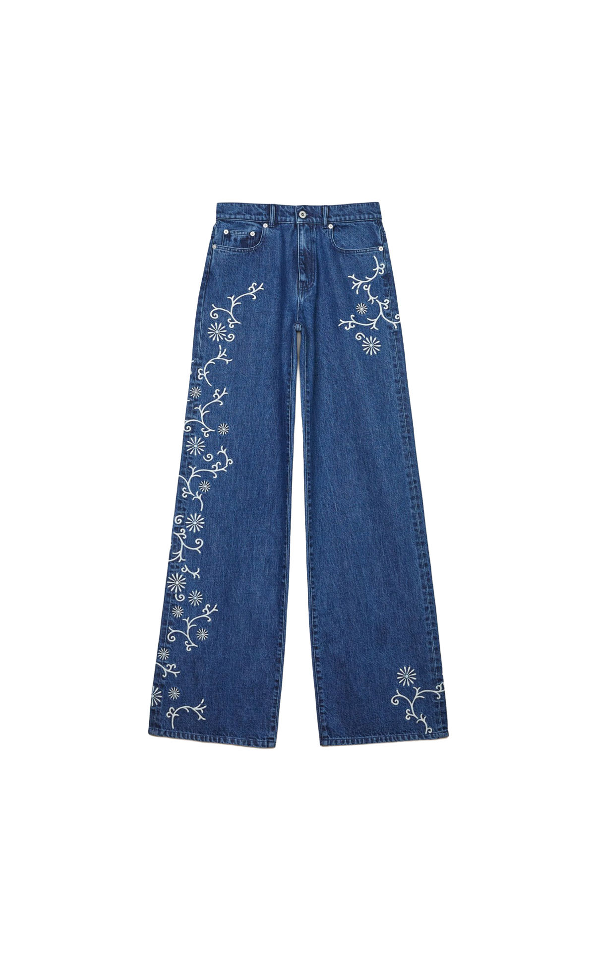 Kenzo Quilted denim pants from Bicester Village