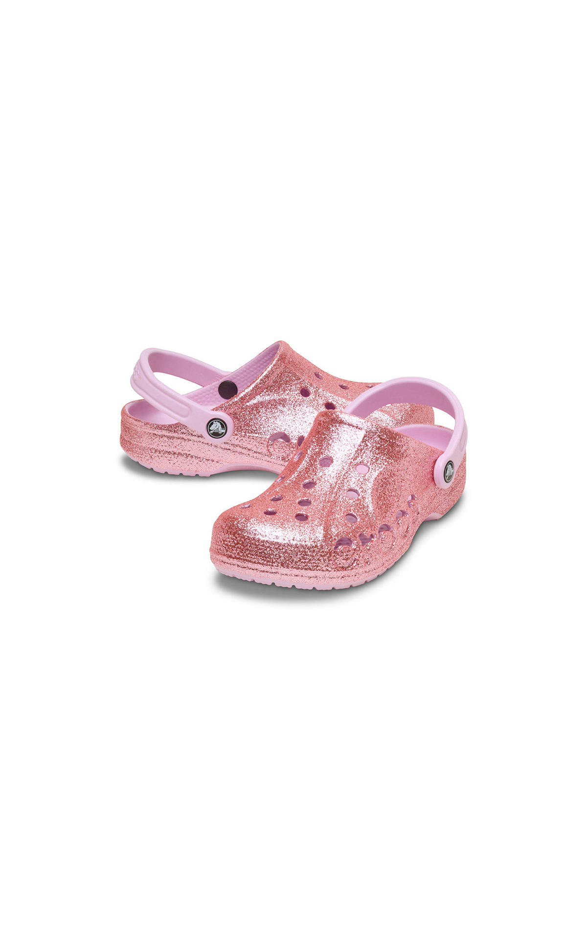 Crocs Pink Baya Glitter Clog