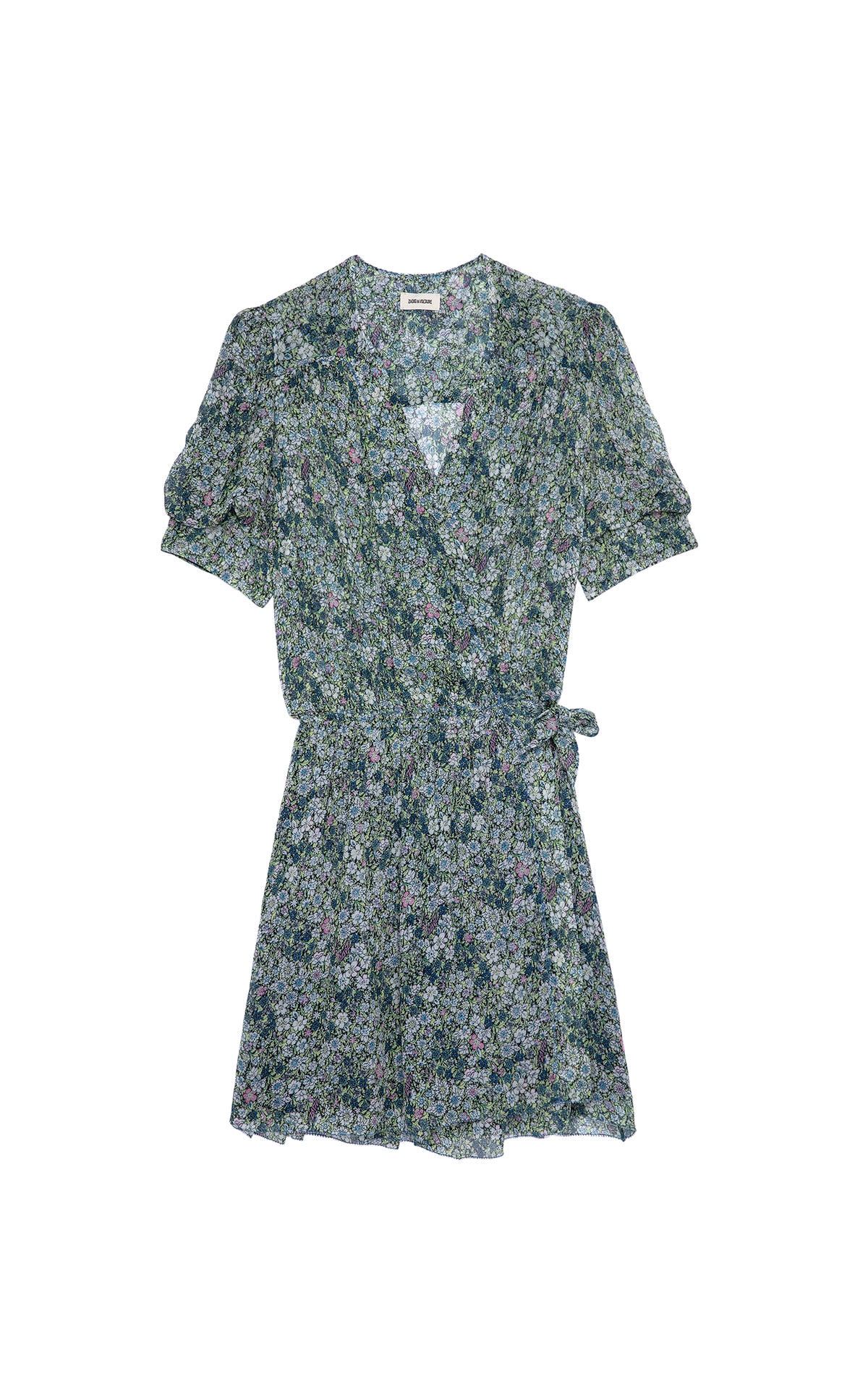 Short dress with flower print Zadig & Voltaire