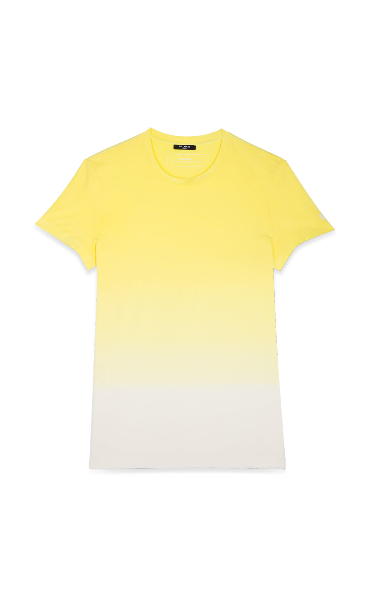 La Vallée Village Balmain yellow t-shirt