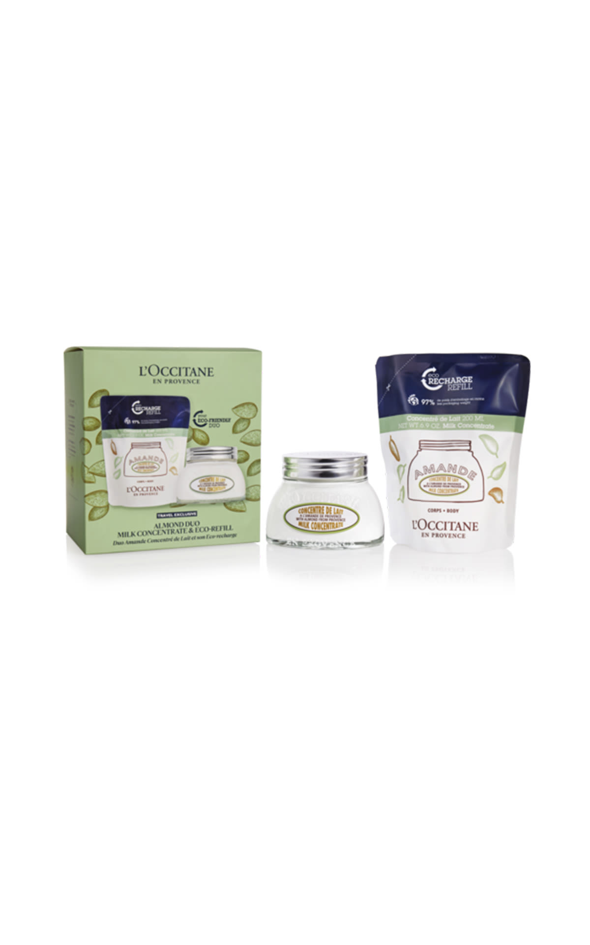 L'Occitane  Almond milk concentrate duo from Bicester Village