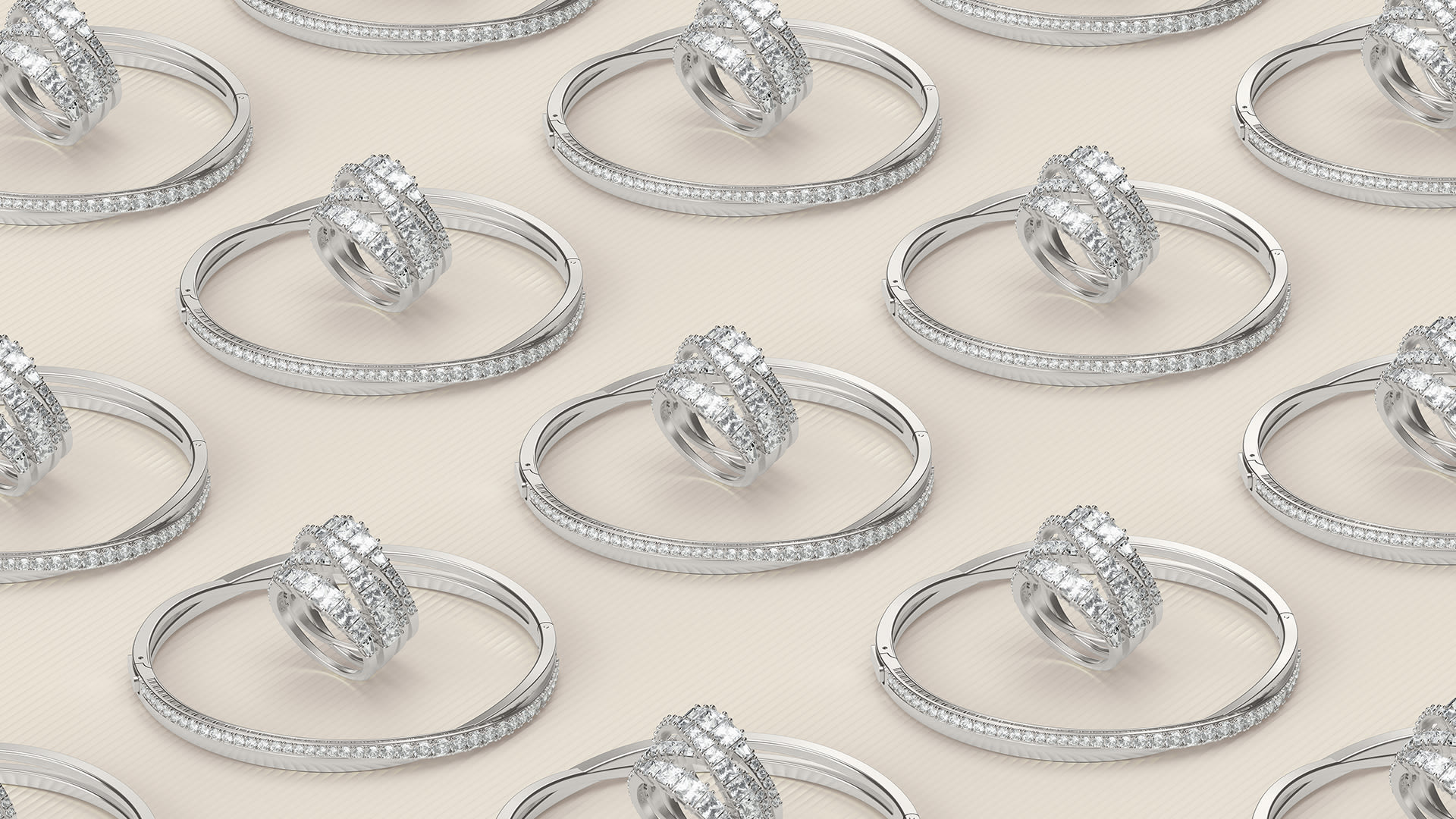 Photo silver rings and bracelets