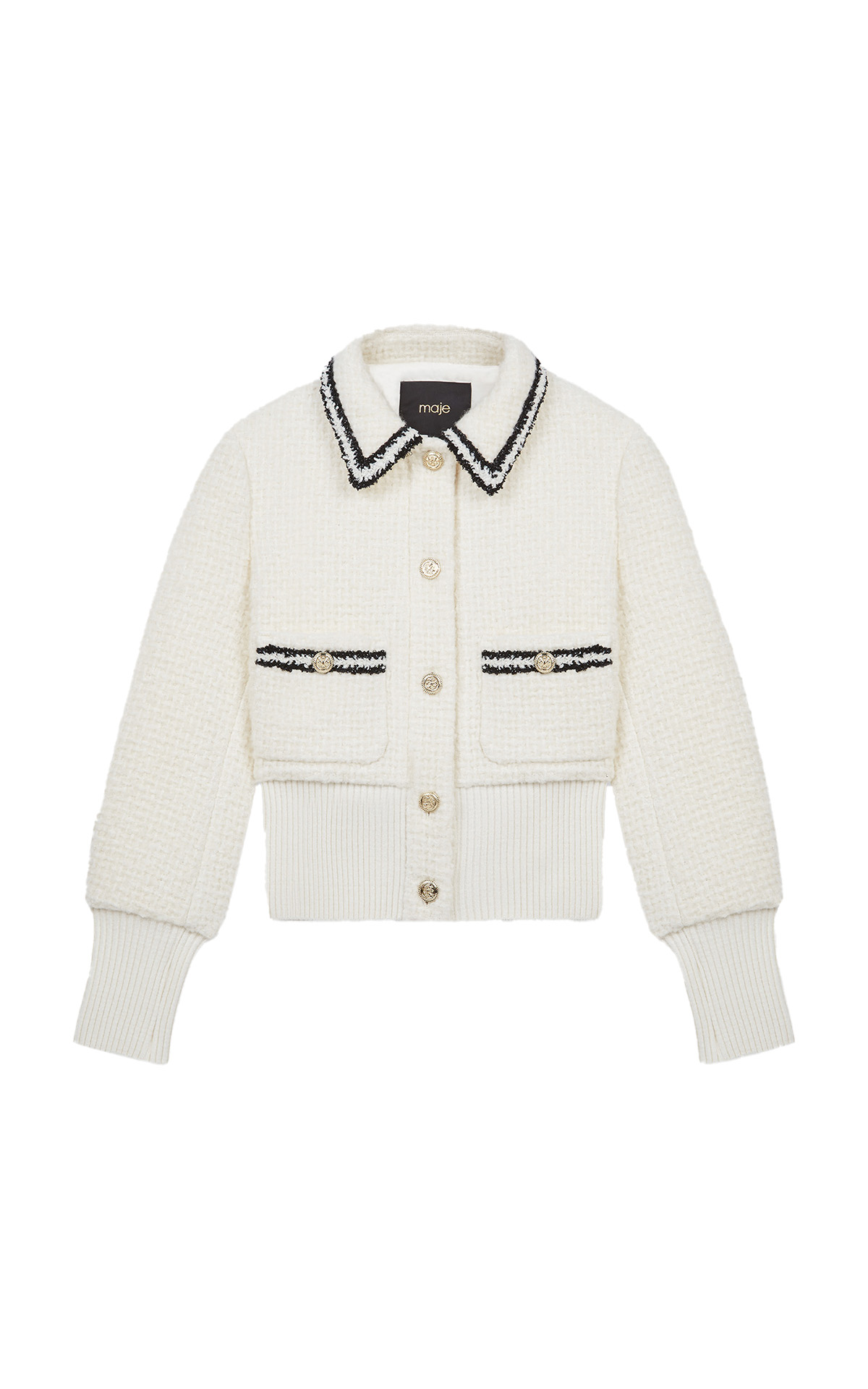 Multicolor tweed jacket Maje