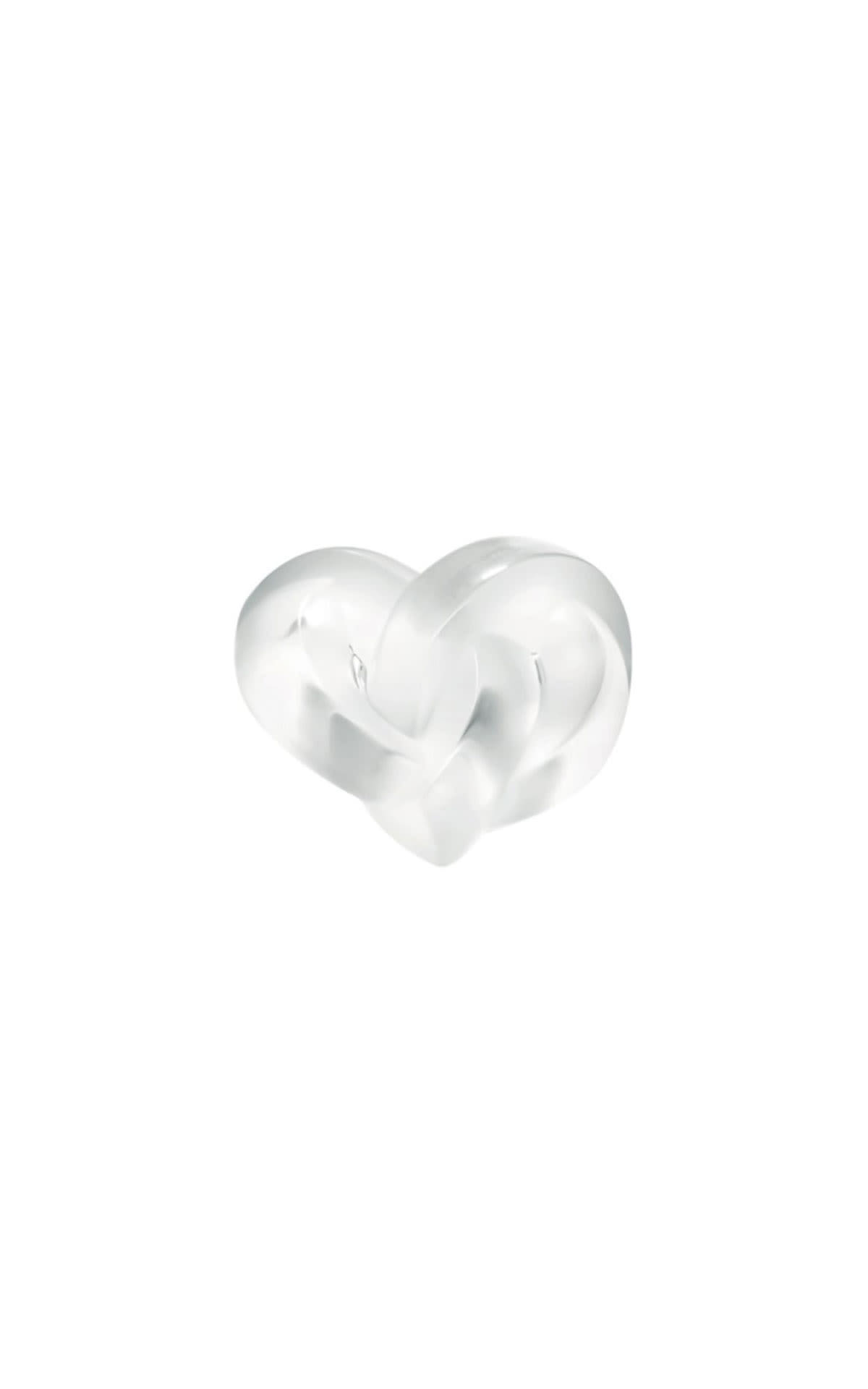 Lalique Heart paperweight clear  from Bicester Village