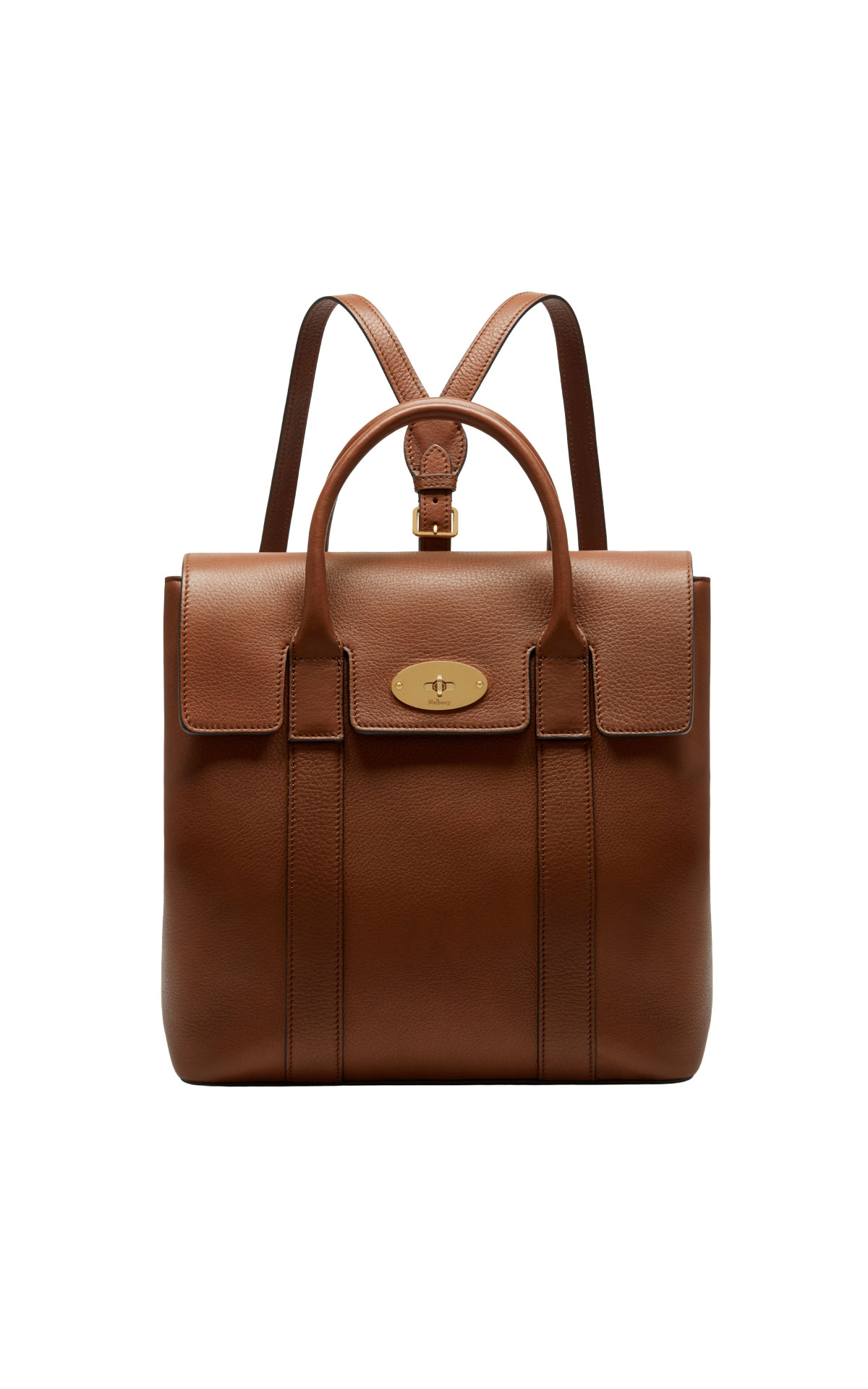 Mulberry Bayswater backpack classic grain from Bicester Village