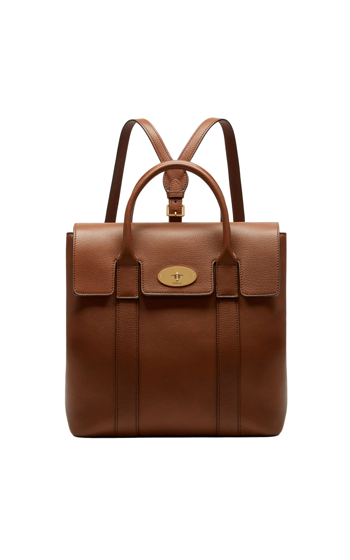 Mulberry Bayswater backpack classic grain from Bicester Village