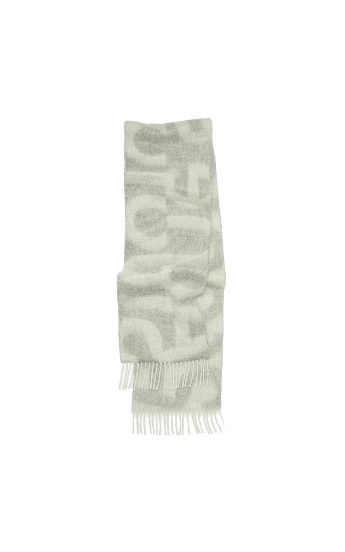 Acne_Studios_Logo wool-blend scarf