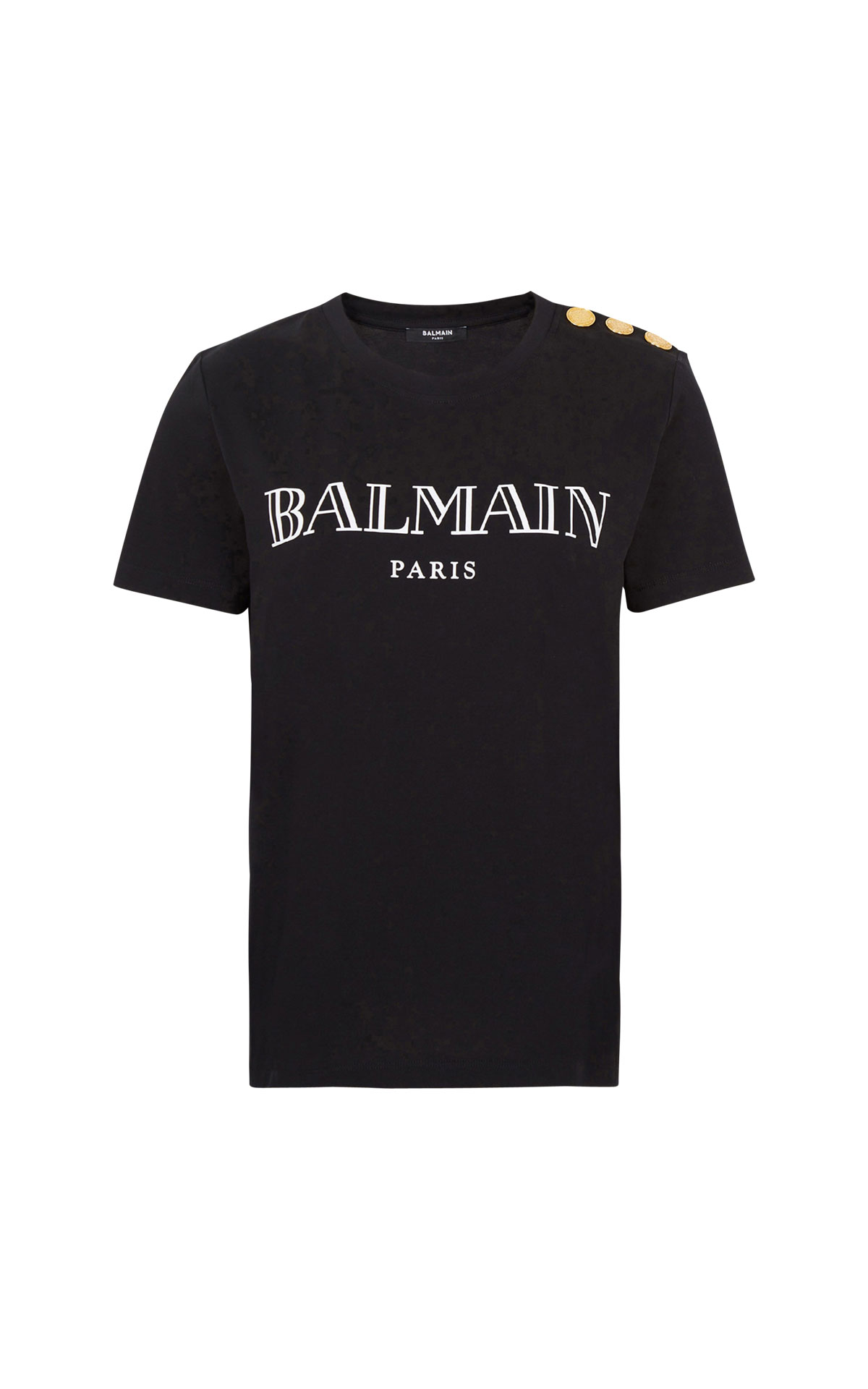 Balmain 3 Buttons Balmain Paris T-shirt from Bicester Village