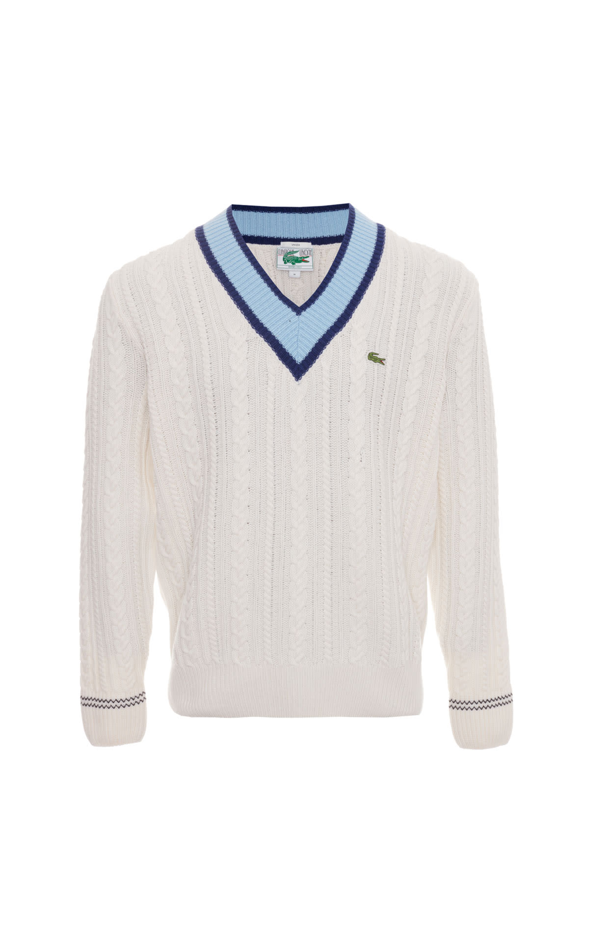 Lacoste Crew knitwear from Bicester Village