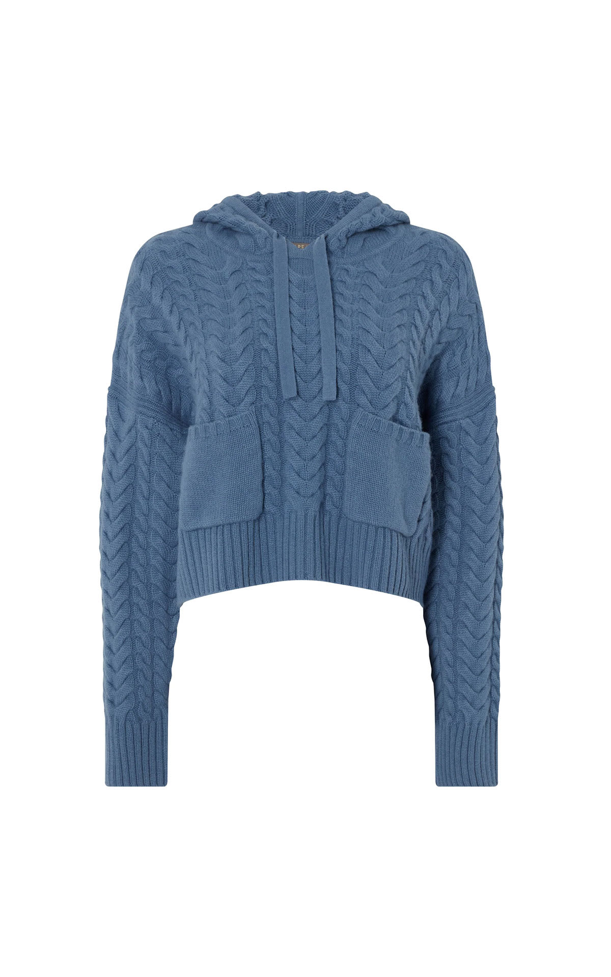 N. Peal Cable hooded jumper from Bicester Village