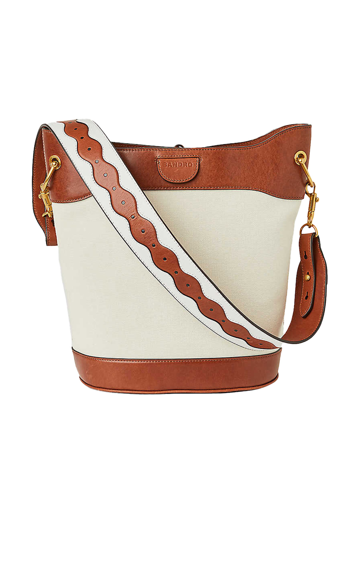 Leather bucket bag Sandro