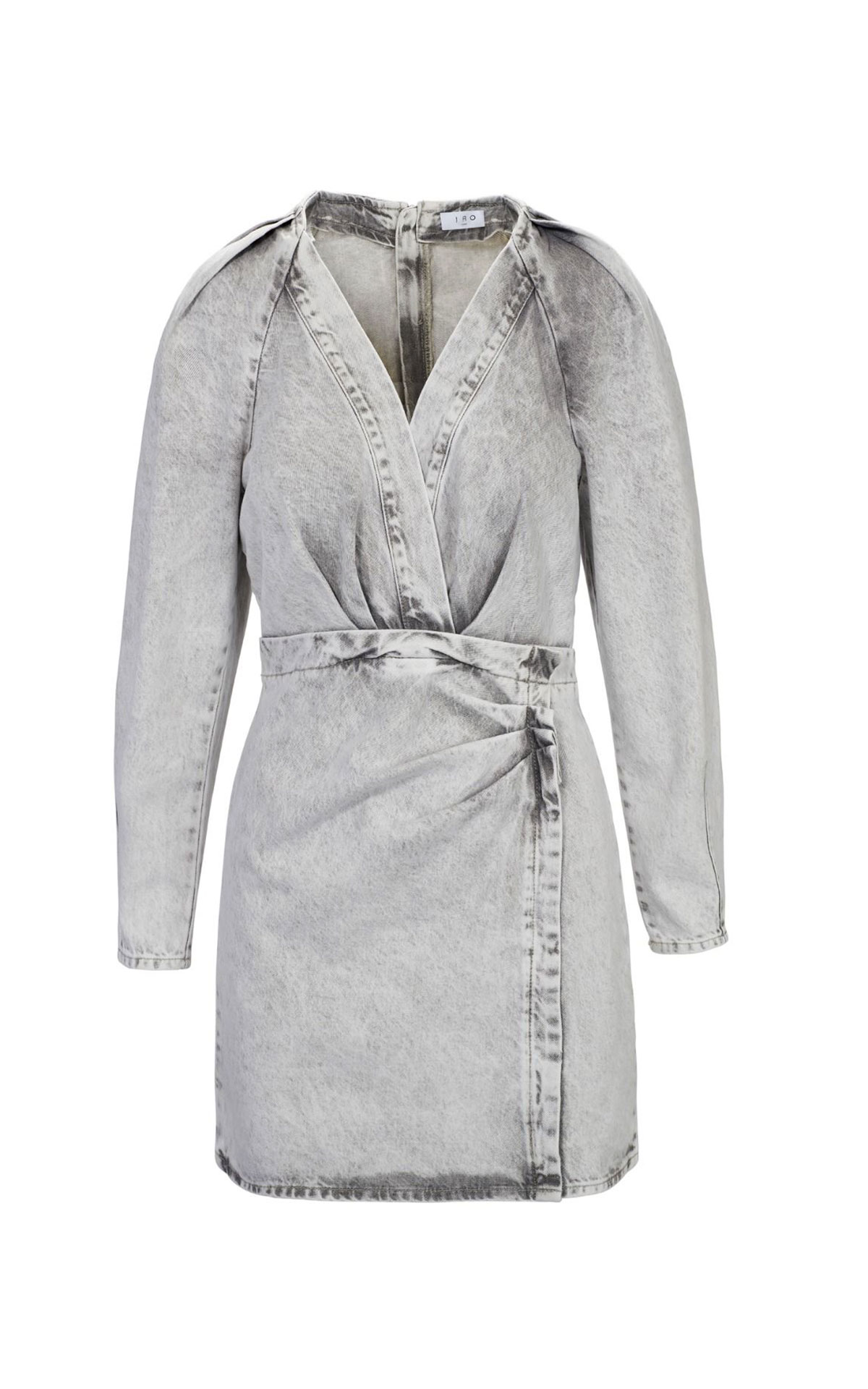 Denim dress with belt IRO Paris